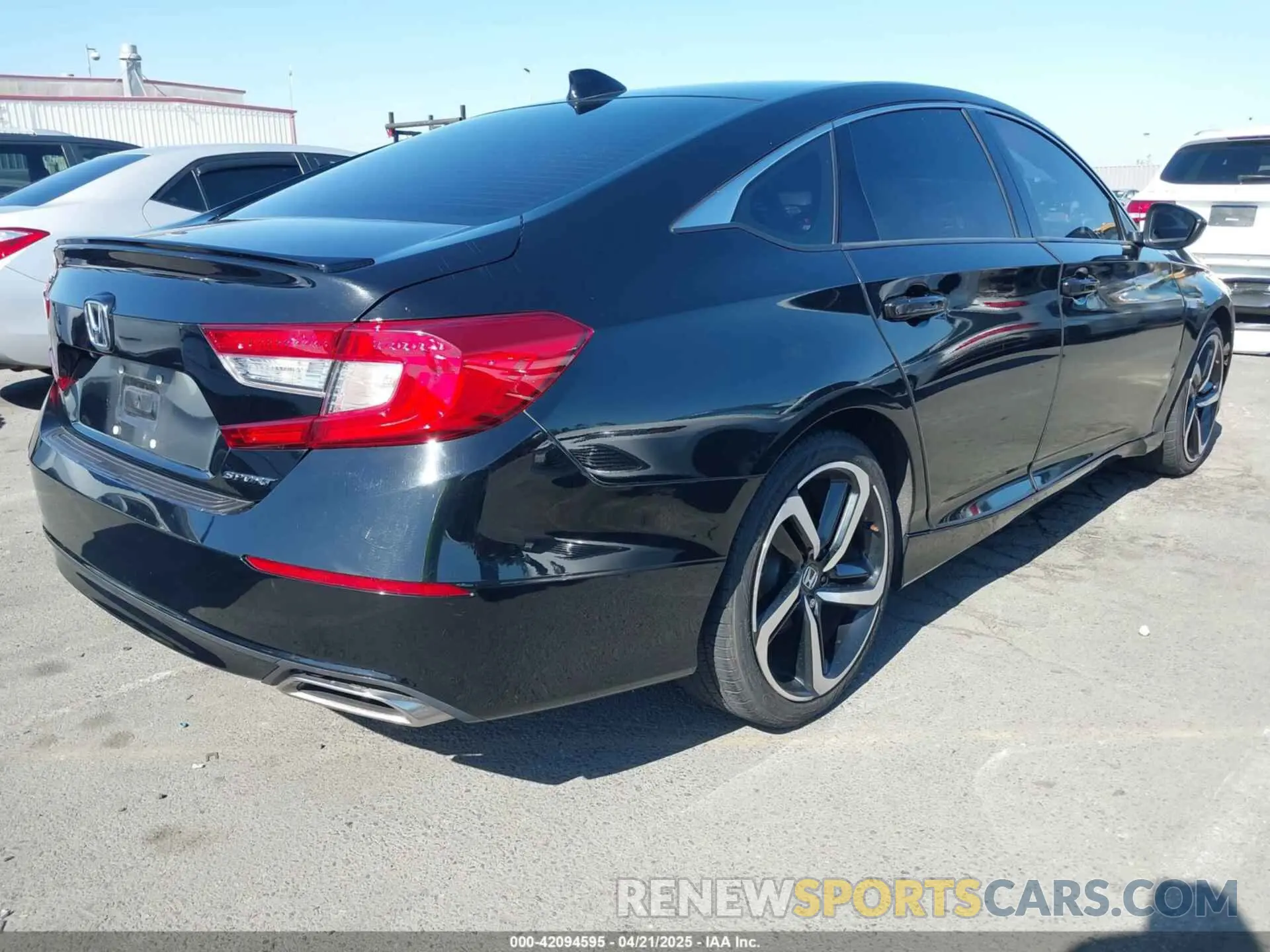 4 Photograph of a damaged car 1HGCV1F33LA016778 HONDA ACCORD 2020