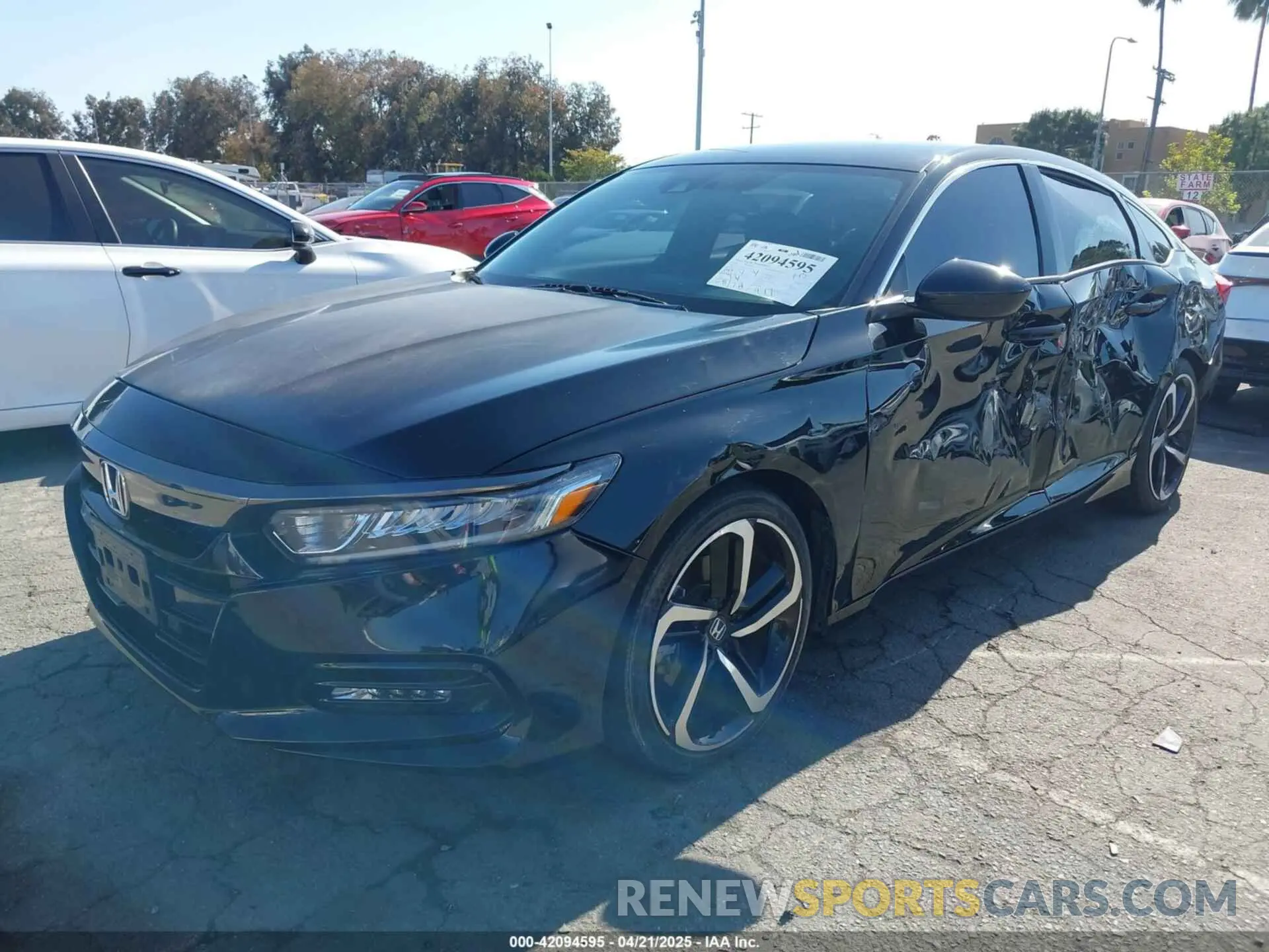 6 Photograph of a damaged car 1HGCV1F33LA016778 HONDA ACCORD 2020
