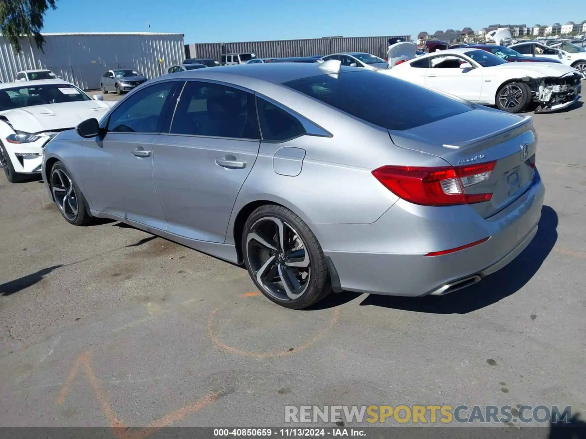 3 Photograph of a damaged car 1HGCV1F33LA030437 HONDA ACCORD 2020