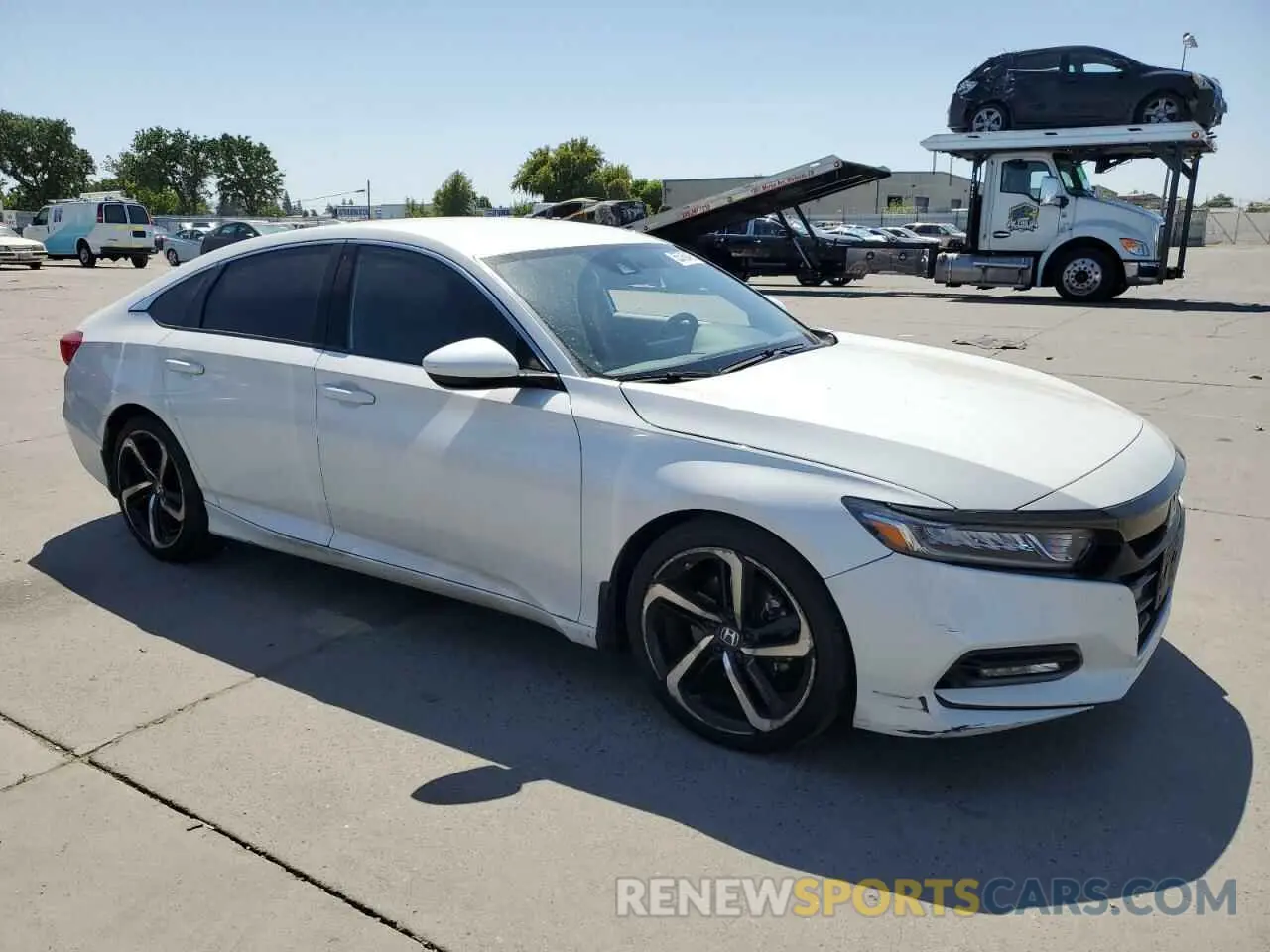 4 Photograph of a damaged car 1HGCV1F33LA042555 HONDA ACCORD 2020