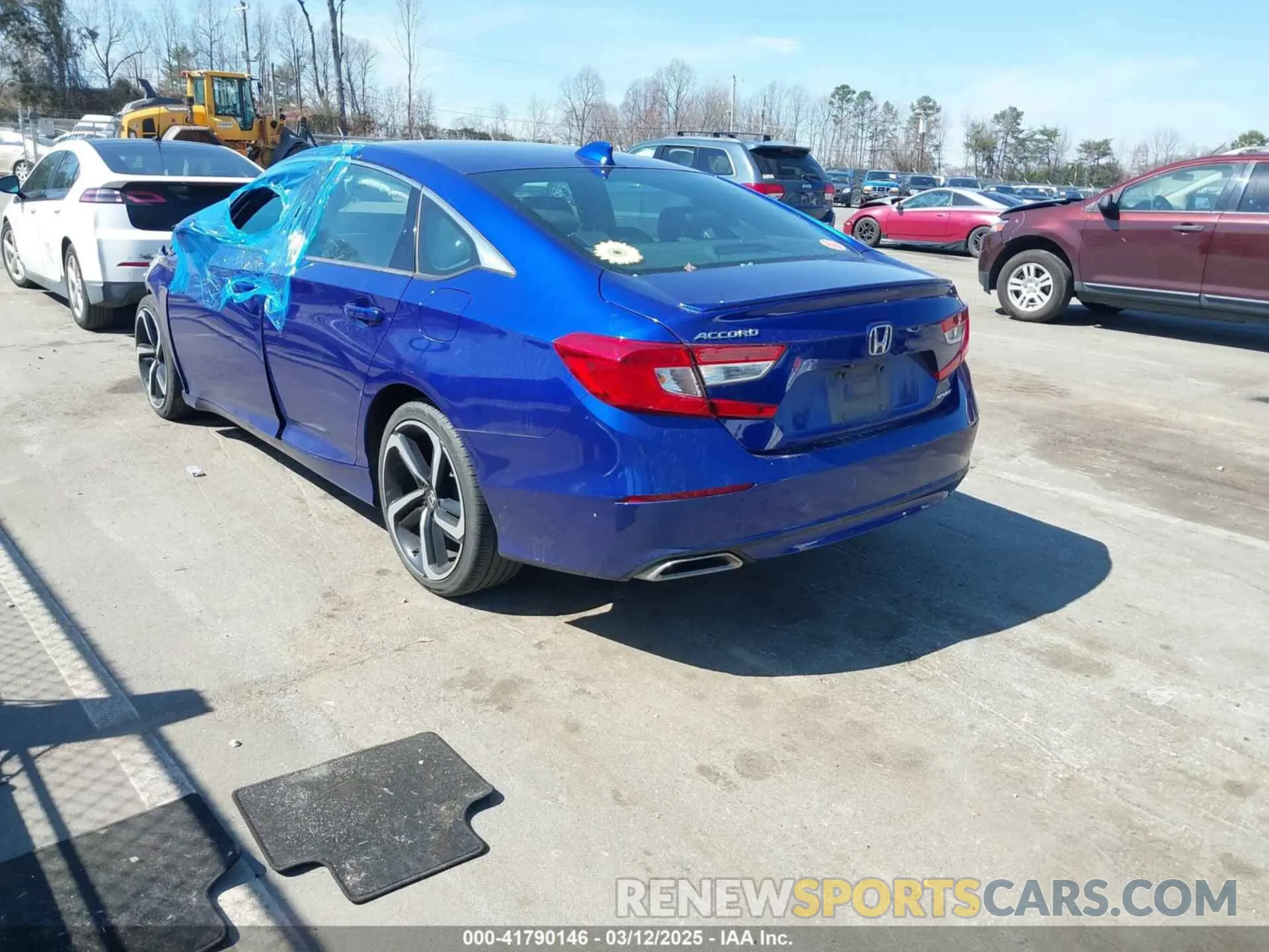 3 Photograph of a damaged car 1HGCV1F33LA057329 HONDA ACCORD 2020