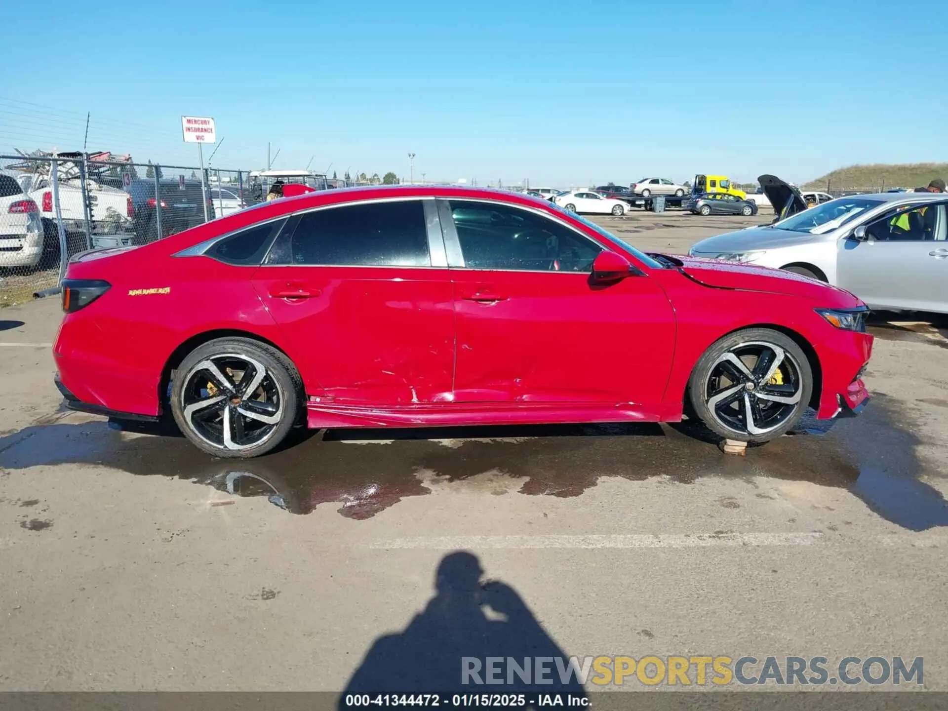 13 Photograph of a damaged car 1HGCV1F33LA059520 HONDA ACCORD 2020