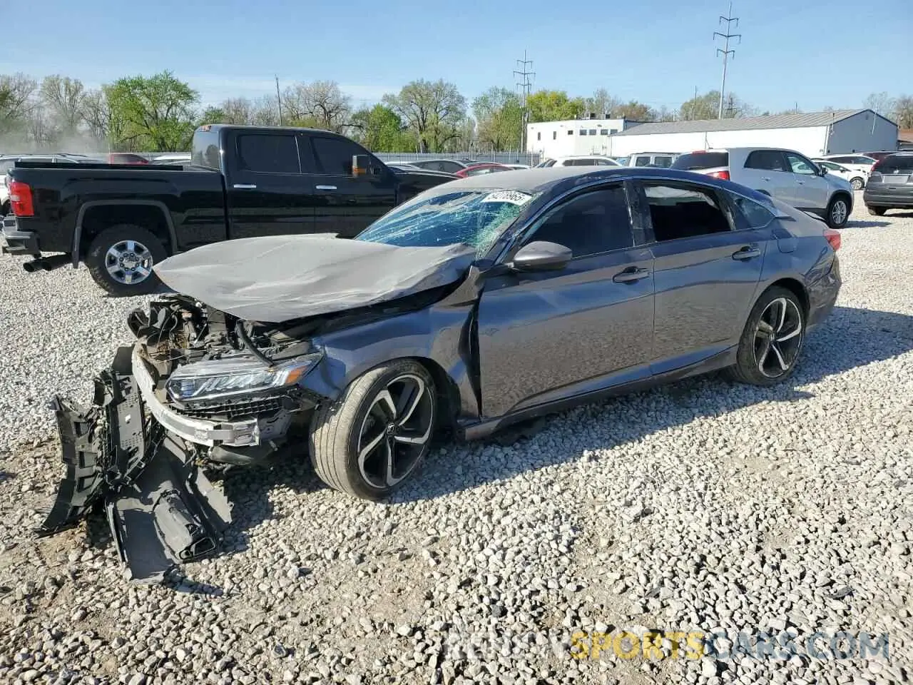1 Photograph of a damaged car 1HGCV1F33LA072056 HONDA ACCORD 2020