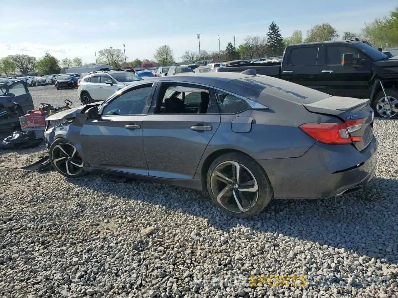 2 Photograph of a damaged car 1HGCV1F33LA072056 HONDA ACCORD 2020