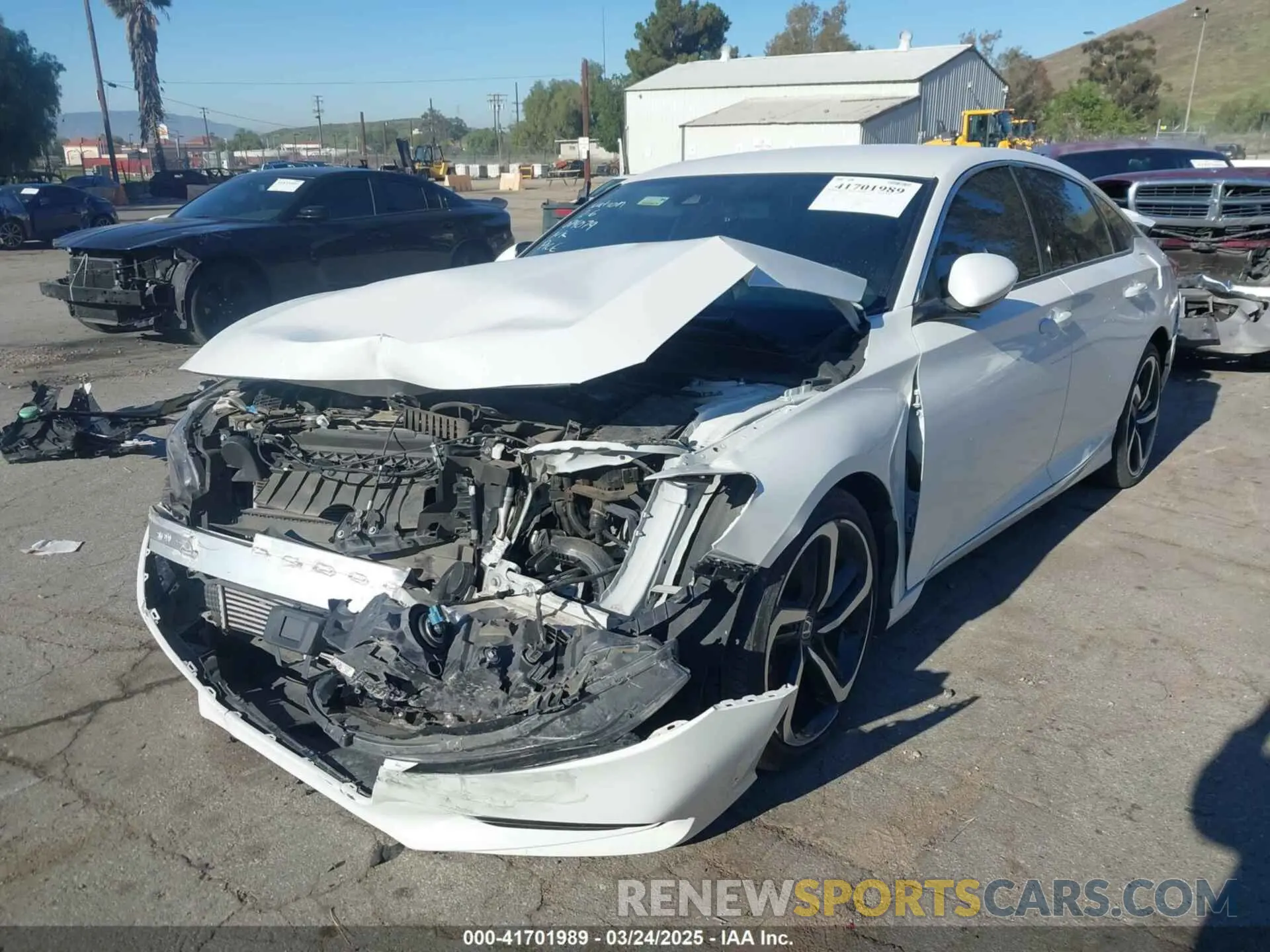 2 Photograph of a damaged car 1HGCV1F33LA074079 HONDA ACCORD 2020
