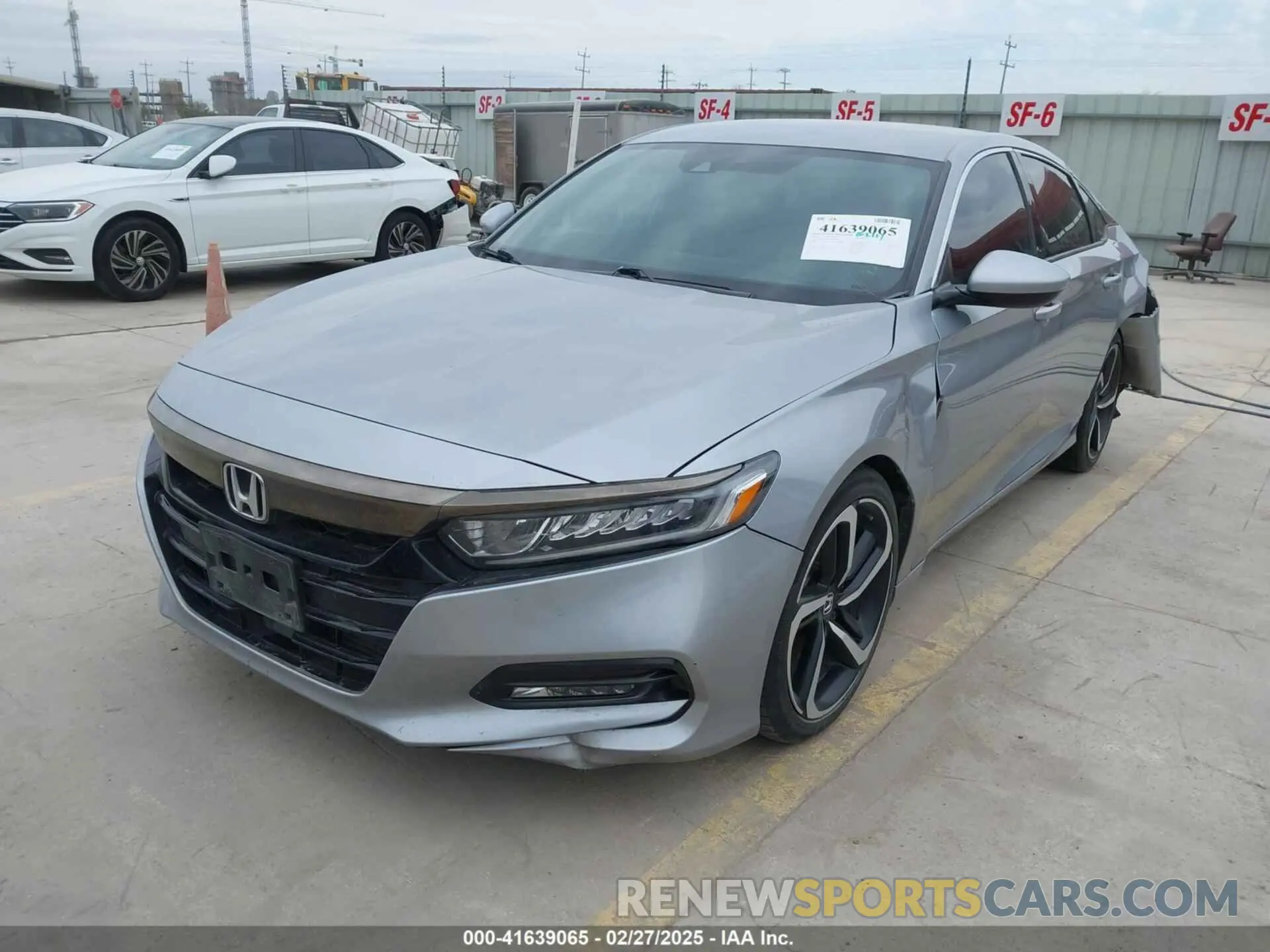2 Photograph of a damaged car 1HGCV1F33LA101670 HONDA ACCORD 2020