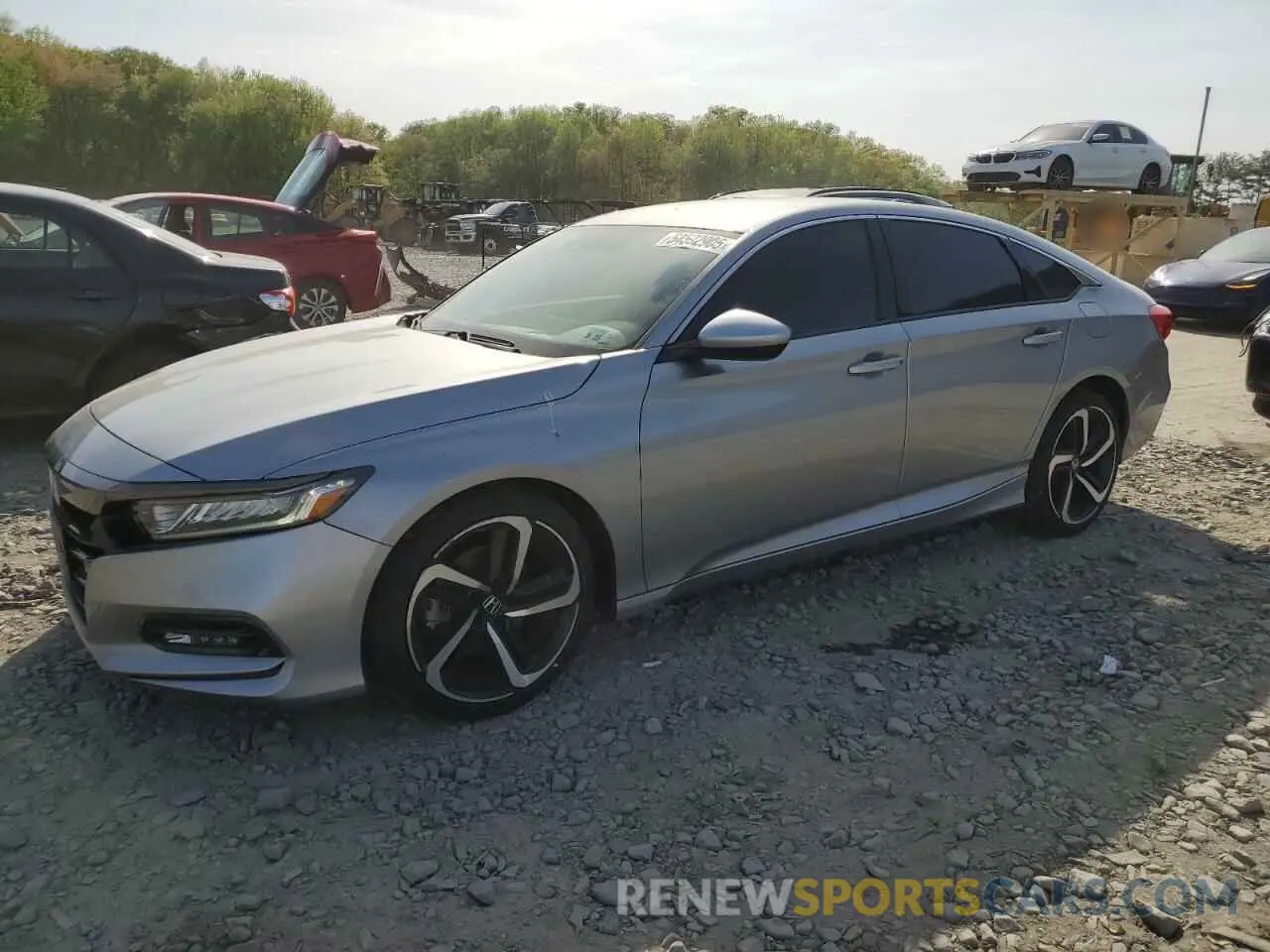 1 Photograph of a damaged car 1HGCV1F33LA103077 HONDA ACCORD 2020