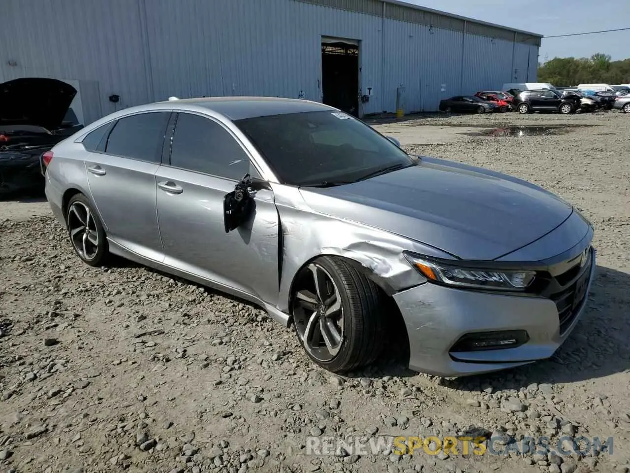 4 Photograph of a damaged car 1HGCV1F33LA103077 HONDA ACCORD 2020