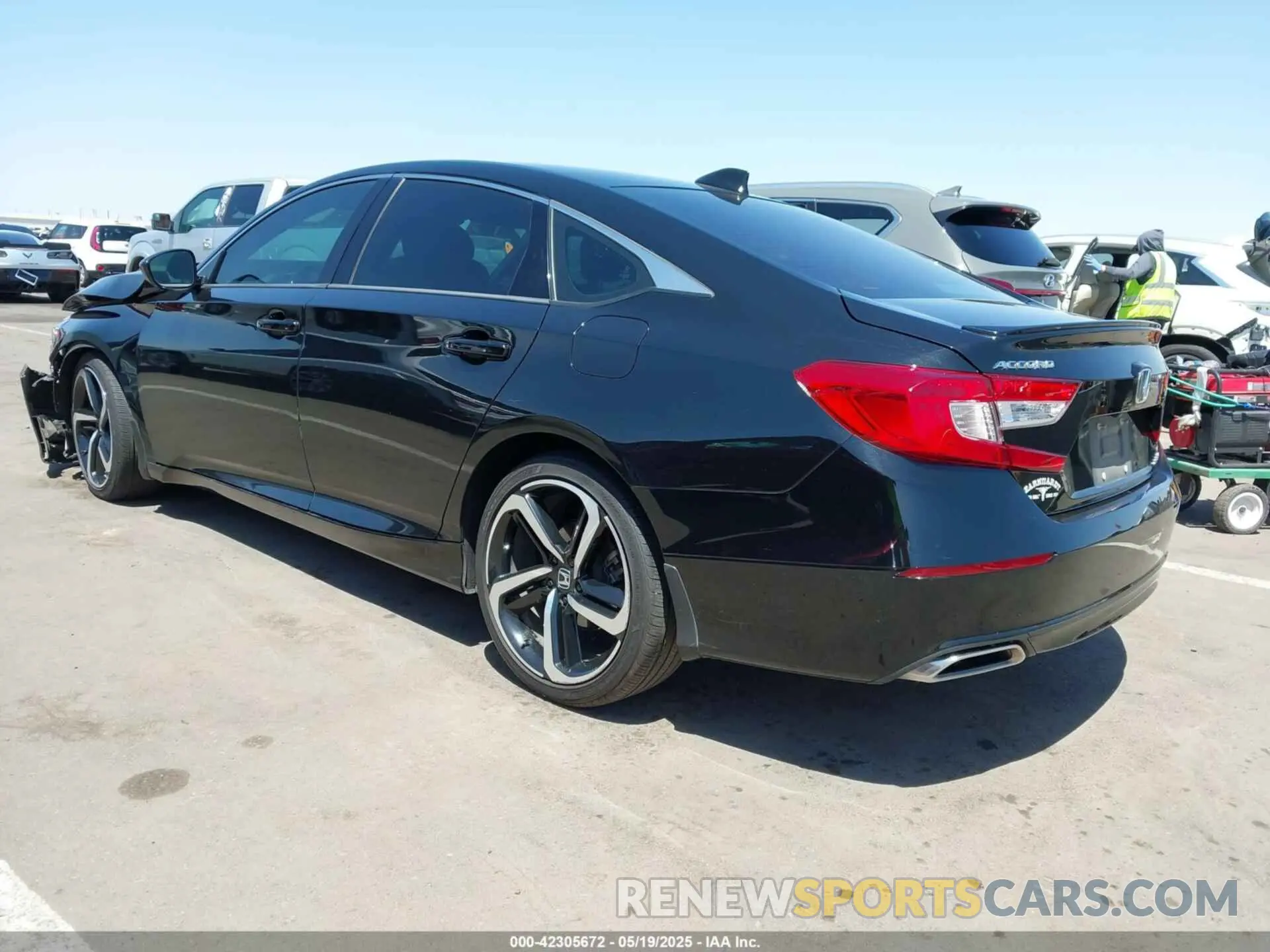 3 Photograph of a damaged car 1HGCV1F33LA108330 HONDA ACCORD 2020