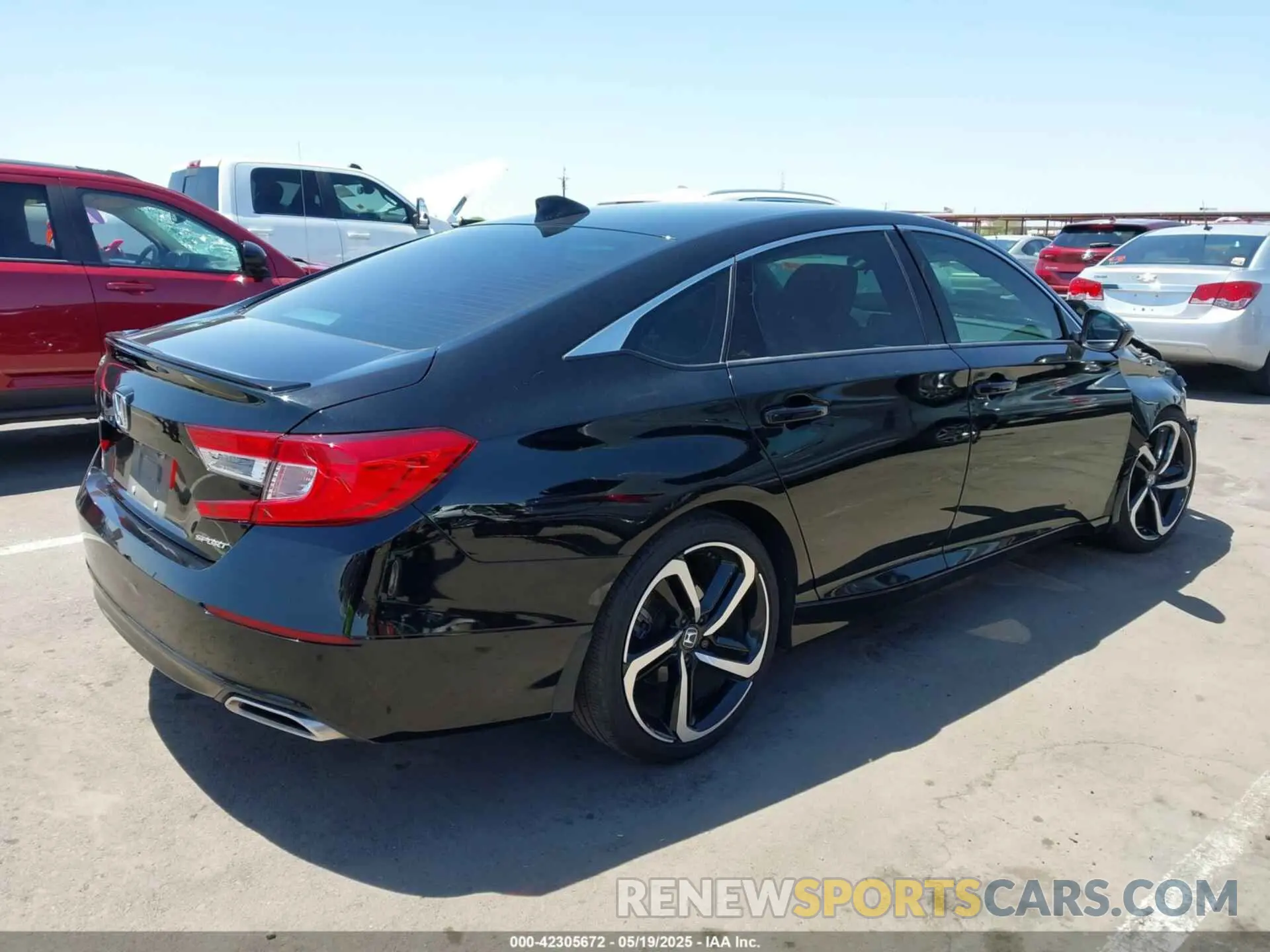 4 Photograph of a damaged car 1HGCV1F33LA108330 HONDA ACCORD 2020