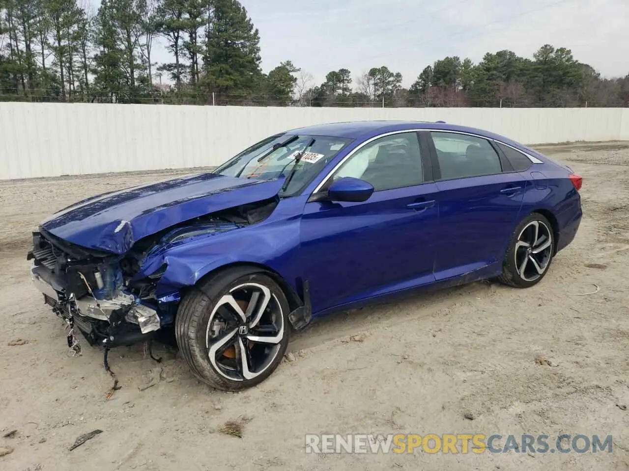 1 Photograph of a damaged car 1HGCV1F33LA109896 HONDA ACCORD 2020