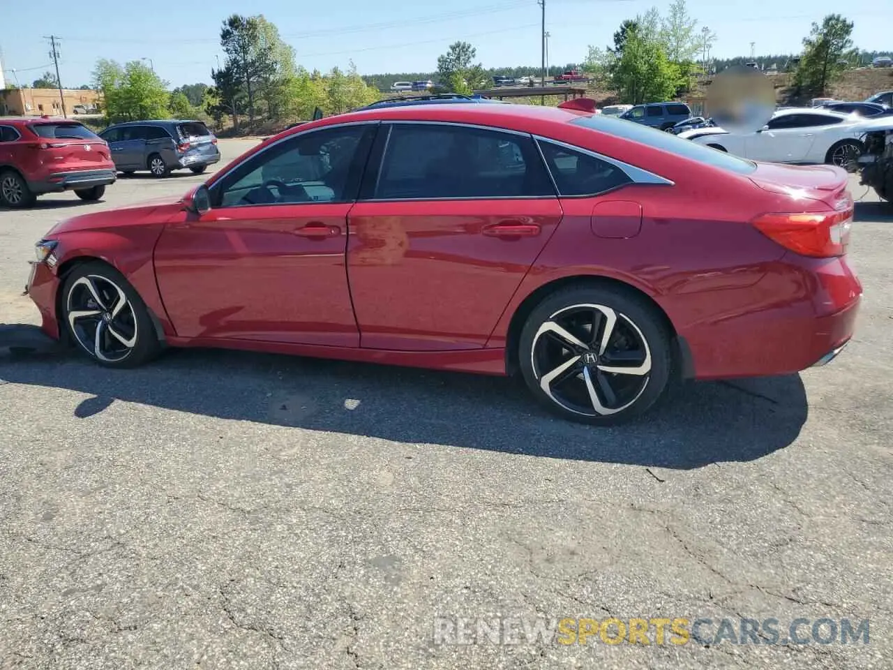 2 Photograph of a damaged car 1HGCV1F33LA112474 HONDA ACCORD 2020