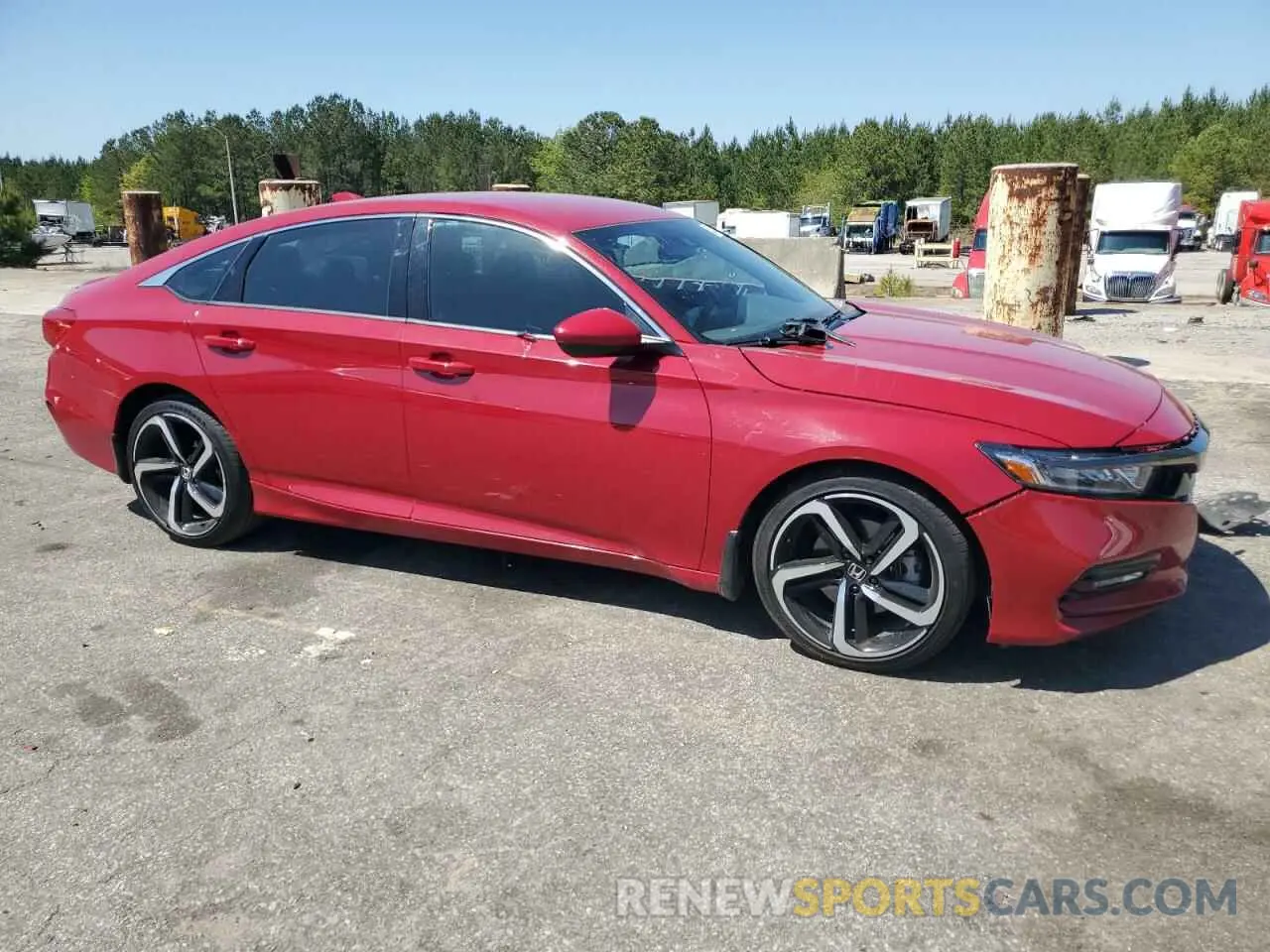 4 Photograph of a damaged car 1HGCV1F33LA112474 HONDA ACCORD 2020