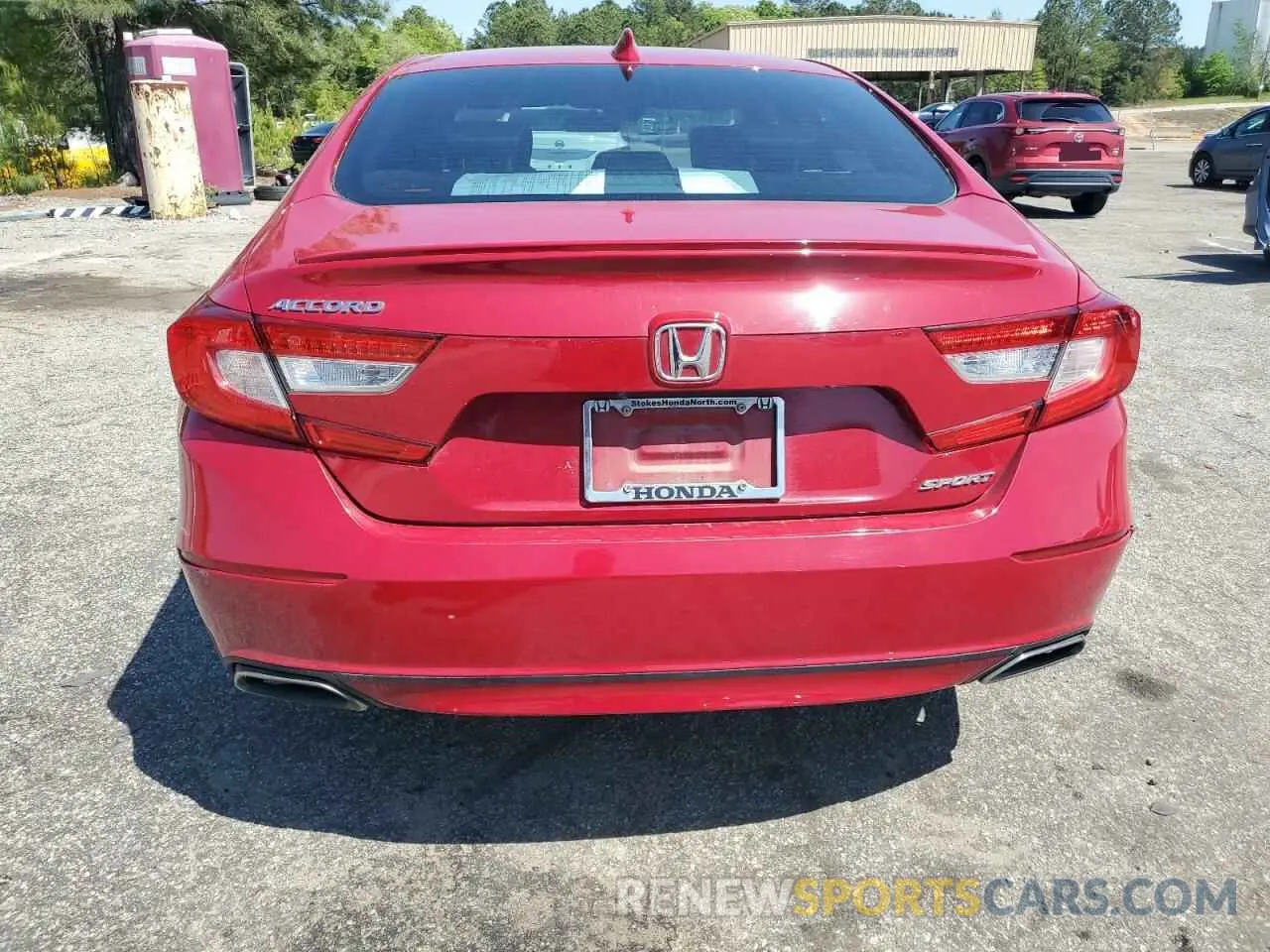 6 Photograph of a damaged car 1HGCV1F33LA112474 HONDA ACCORD 2020