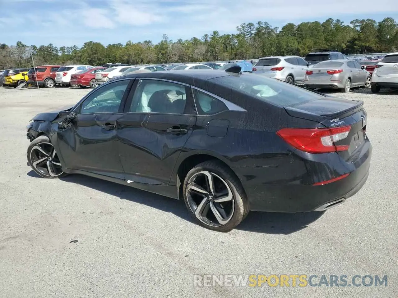 2 Photograph of a damaged car 1HGCV1F33LA118310 HONDA ACCORD 2020