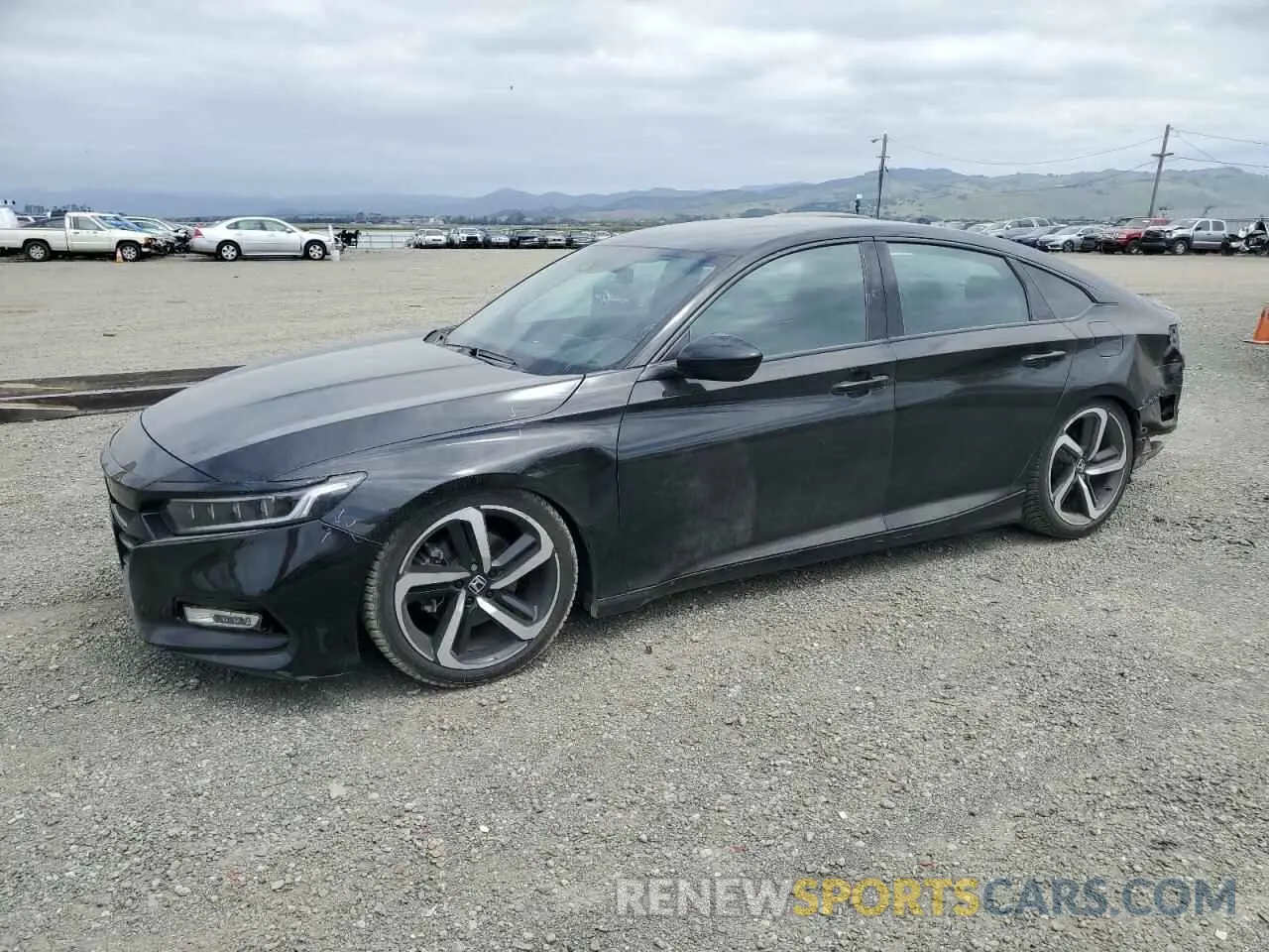 1 Photograph of a damaged car 1HGCV1F33LA124768 HONDA ACCORD 2020