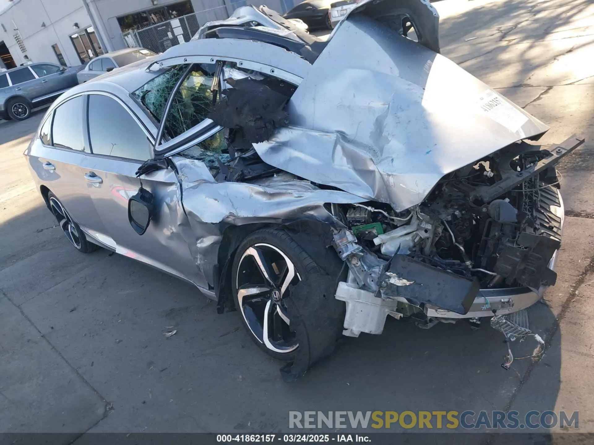 1 Photograph of a damaged car 1HGCV1F33LA125497 HONDA ACCORD 2020