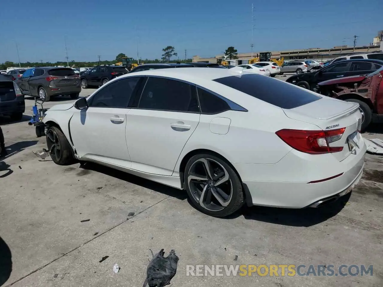 2 Photograph of a damaged car 1HGCV1F33LA136712 HONDA ACCORD 2020