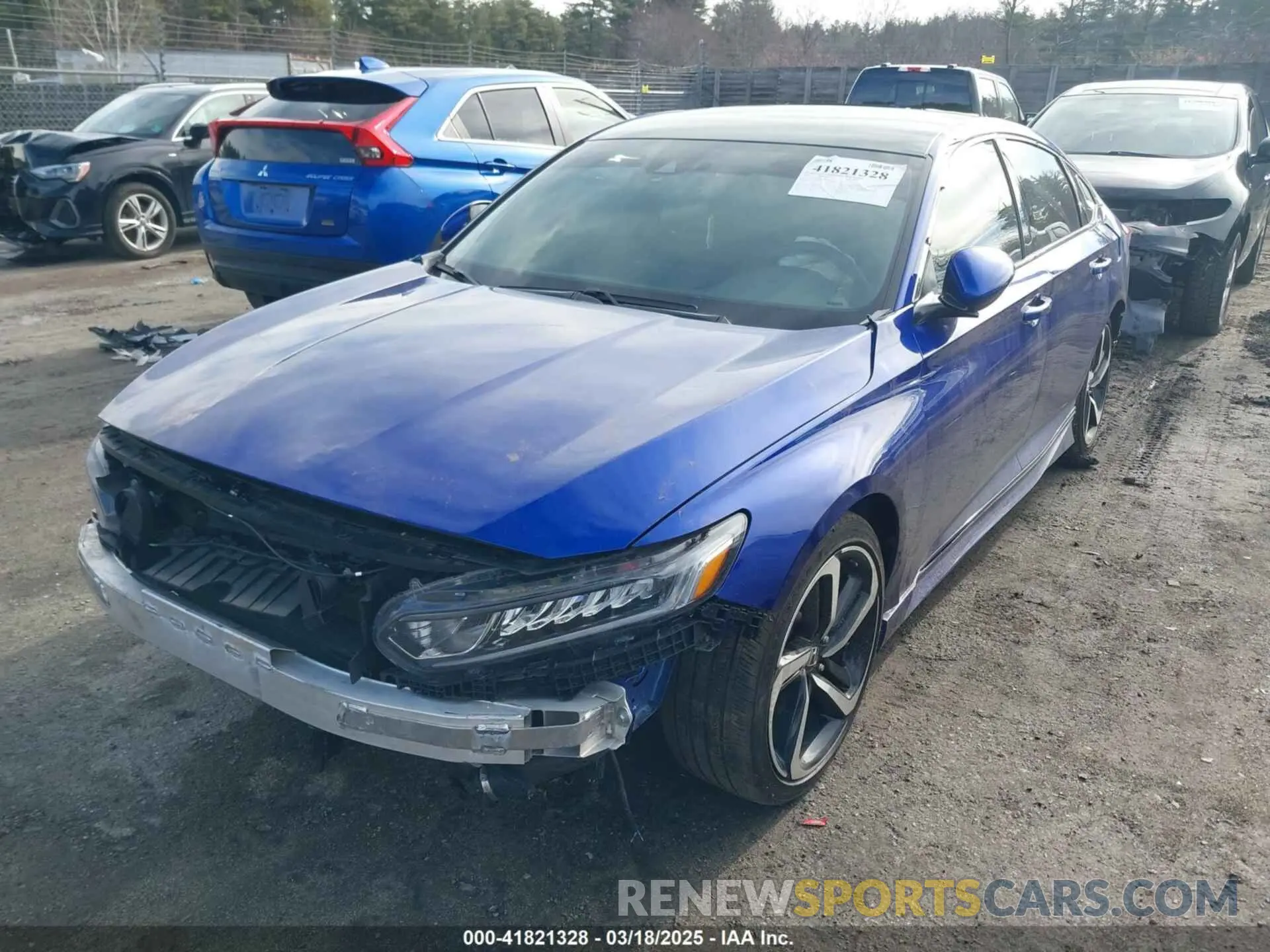 2 Photograph of a damaged car 1HGCV1F33LA145572 HONDA ACCORD 2020