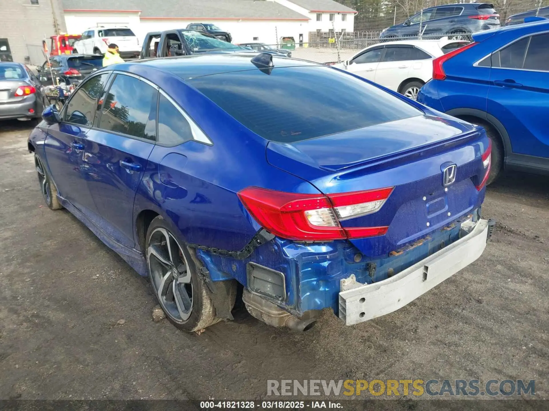 3 Photograph of a damaged car 1HGCV1F33LA145572 HONDA ACCORD 2020