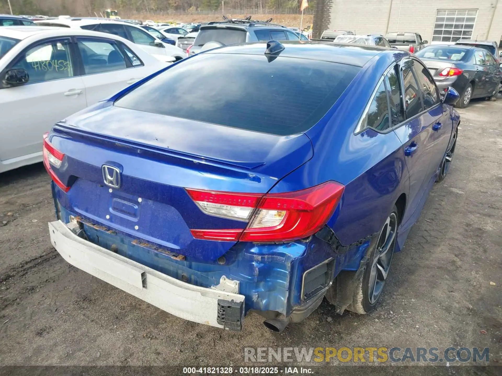 4 Photograph of a damaged car 1HGCV1F33LA145572 HONDA ACCORD 2020