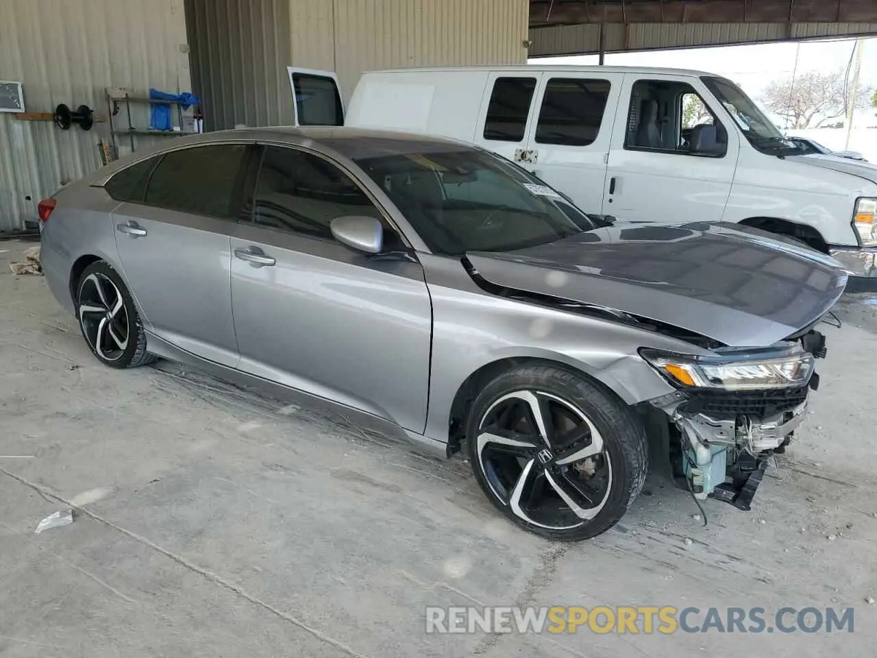 4 Photograph of a damaged car 1HGCV1F33LA151338 HONDA ACCORD 2020