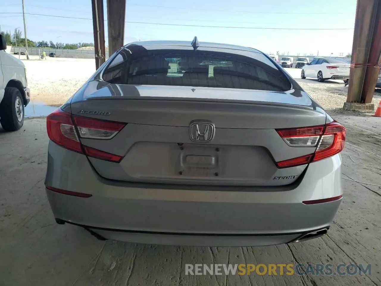 6 Photograph of a damaged car 1HGCV1F33LA151338 HONDA ACCORD 2020