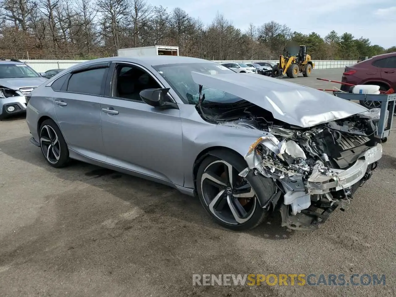 4 Photograph of a damaged car 1HGCV1F33LA151775 HONDA ACCORD 2020