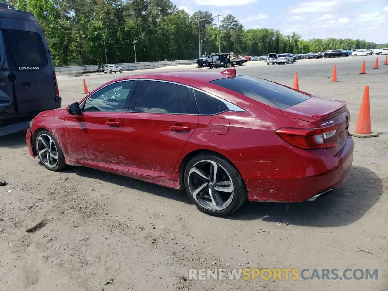 2 Photograph of a damaged car 1HGCV1F34LA008317 HONDA ACCORD 2020