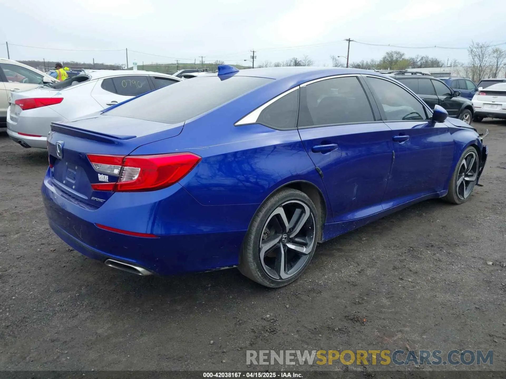 4 Photograph of a damaged car 1HGCV1F34LA014053 HONDA ACCORD 2020