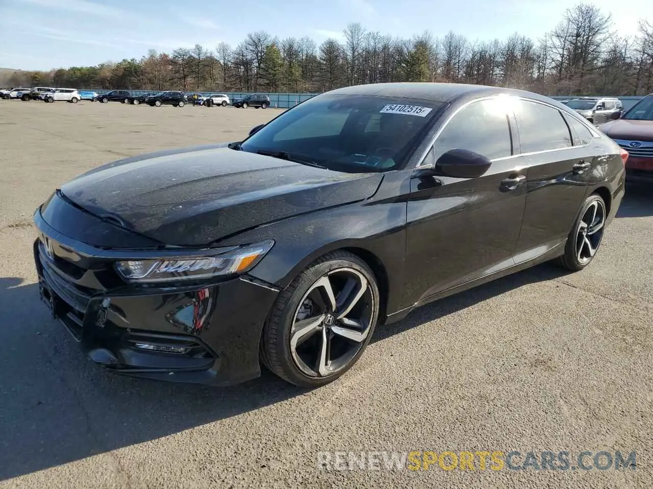 1 Photograph of a damaged car 1HGCV1F34LA028454 HONDA ACCORD 2020