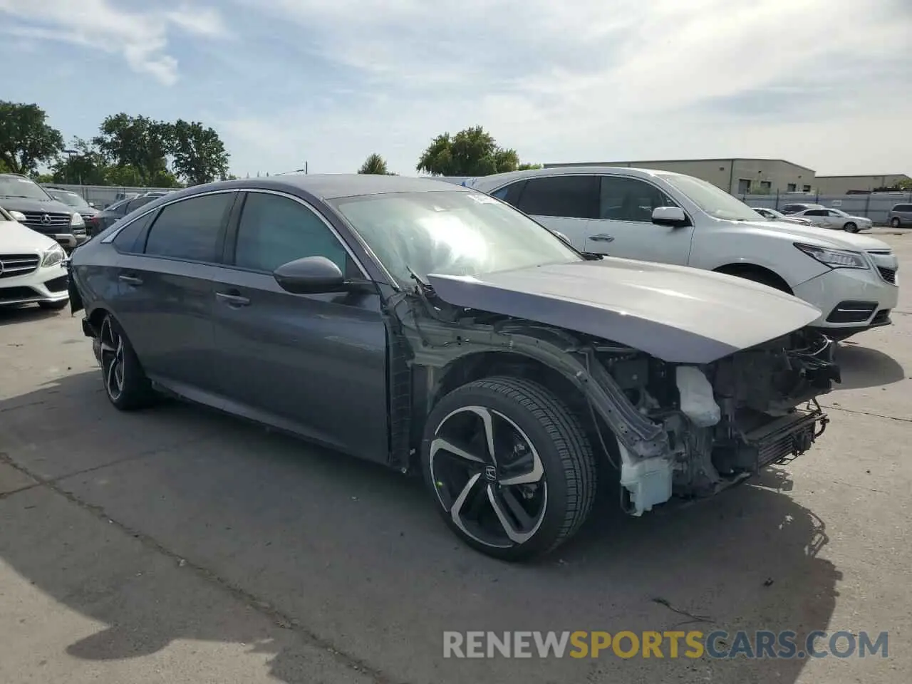 4 Photograph of a damaged car 1HGCV1F34LA029202 HONDA ACCORD 2020