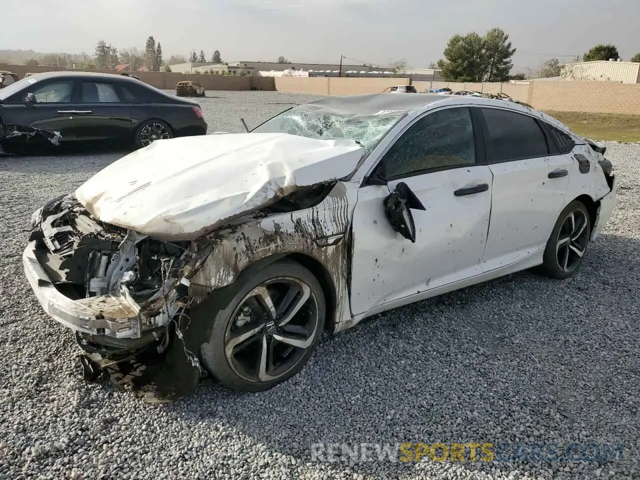 1 Photograph of a damaged car 1HGCV1F34LA061857 HONDA ACCORD 2020
