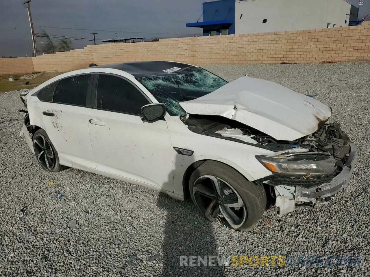 4 Photograph of a damaged car 1HGCV1F34LA061857 HONDA ACCORD 2020