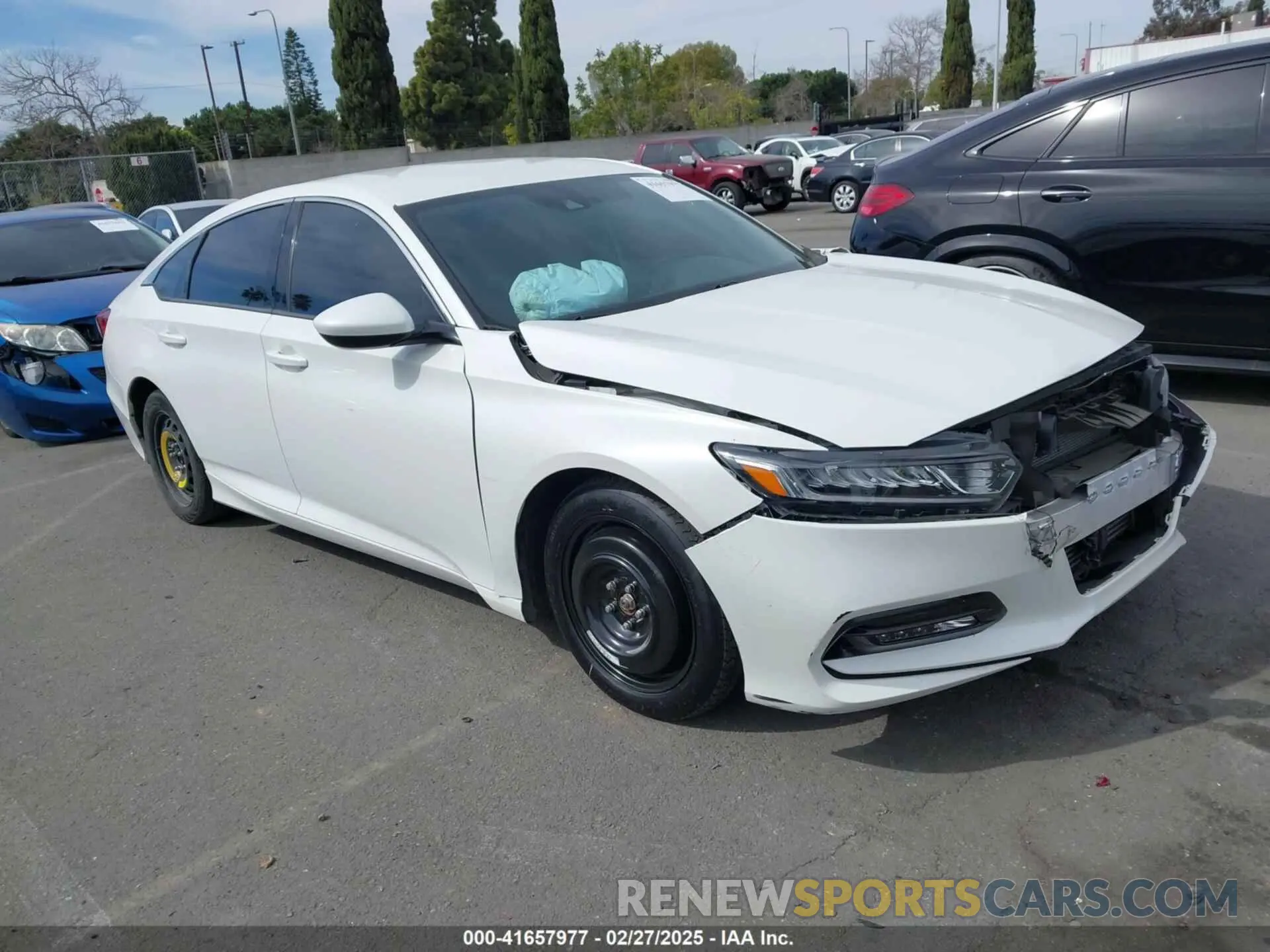 1 Photograph of a damaged car 1HGCV1F34LA075211 HONDA ACCORD 2020