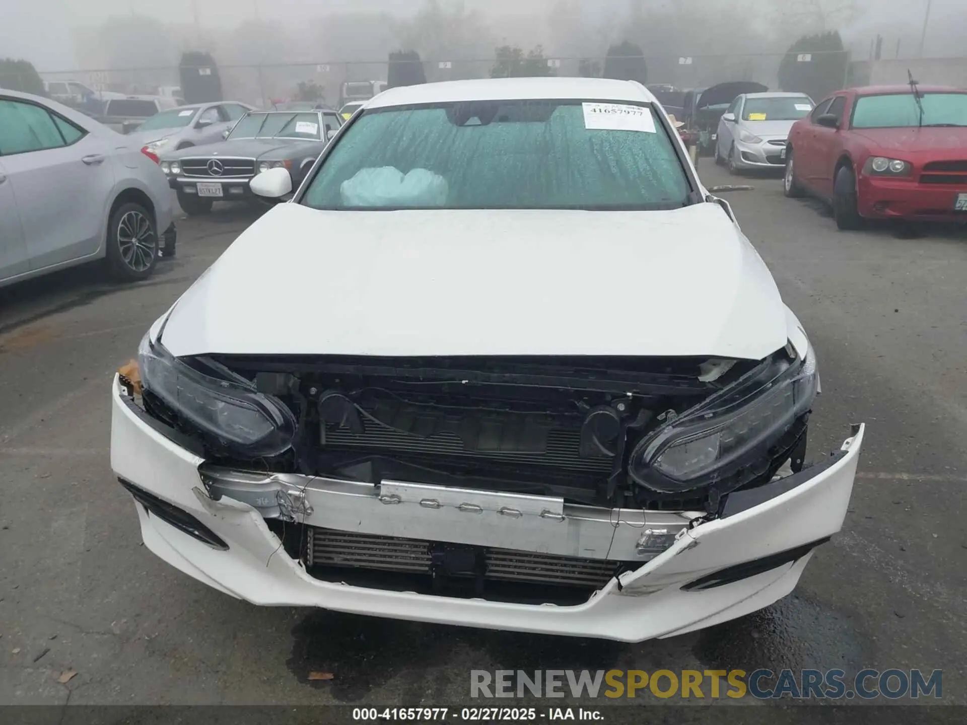 13 Photograph of a damaged car 1HGCV1F34LA075211 HONDA ACCORD 2020