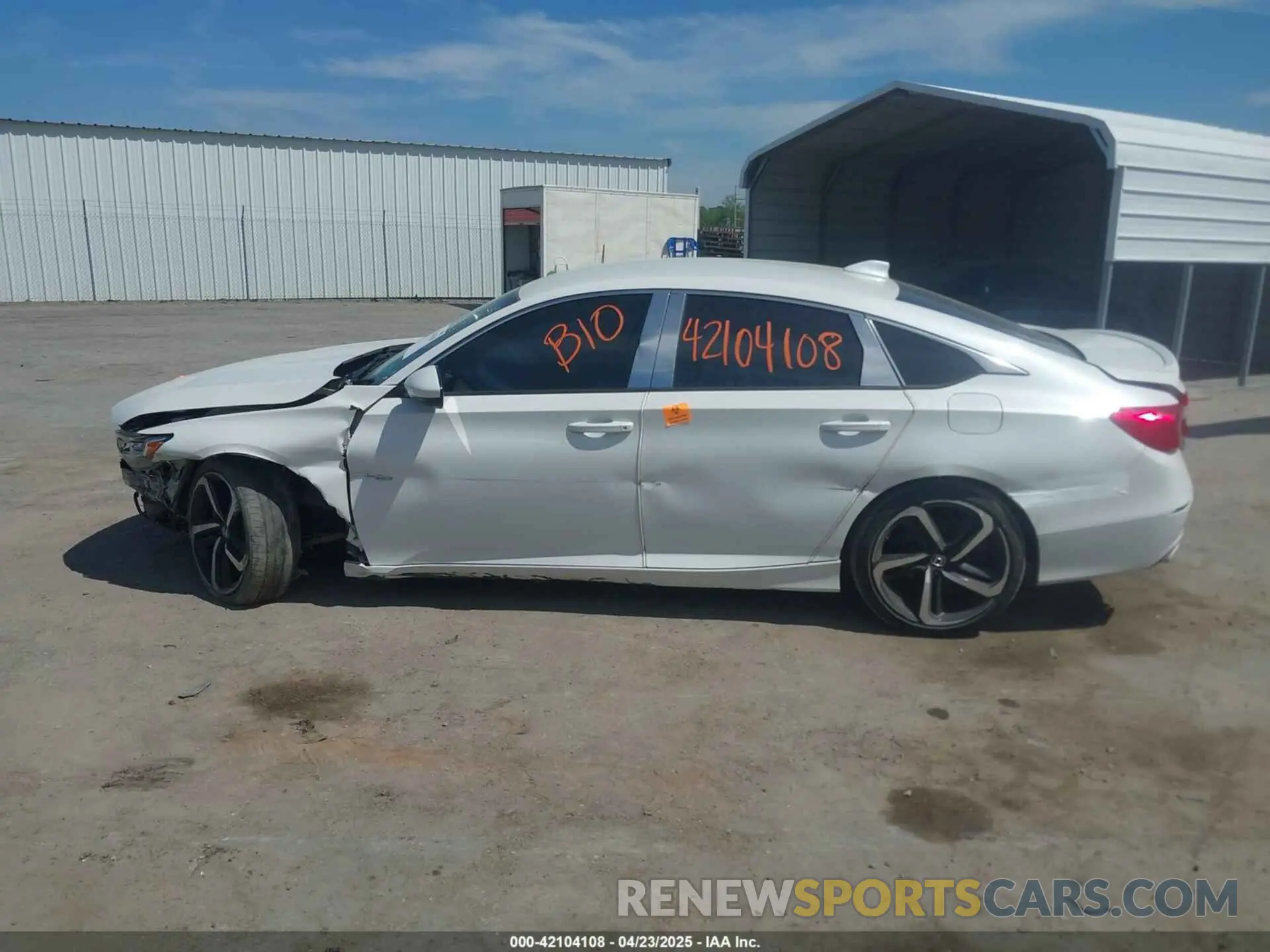 13 Photograph of a damaged car 1HGCV1F34LA082031 HONDA ACCORD 2020