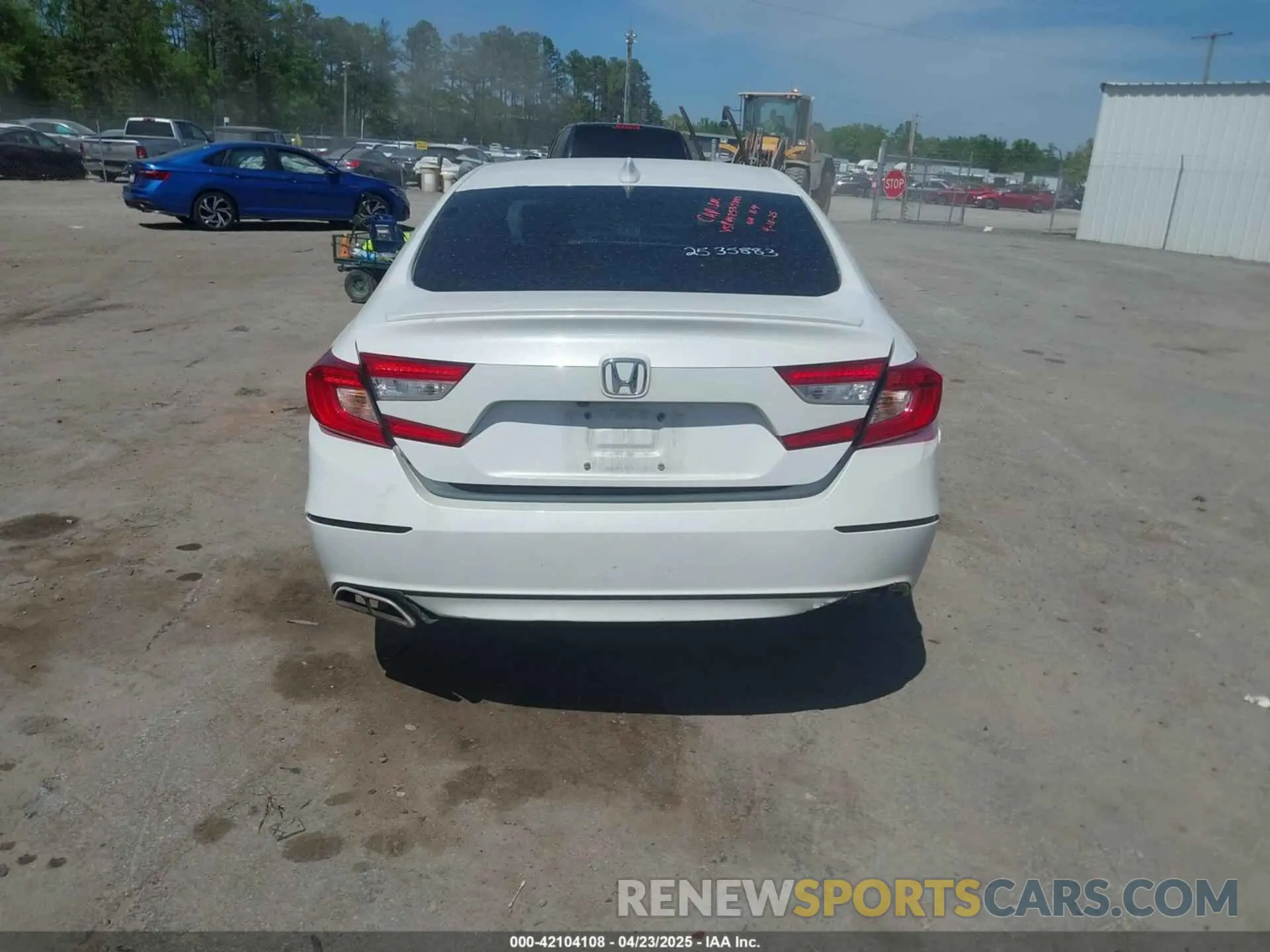 15 Photograph of a damaged car 1HGCV1F34LA082031 HONDA ACCORD 2020
