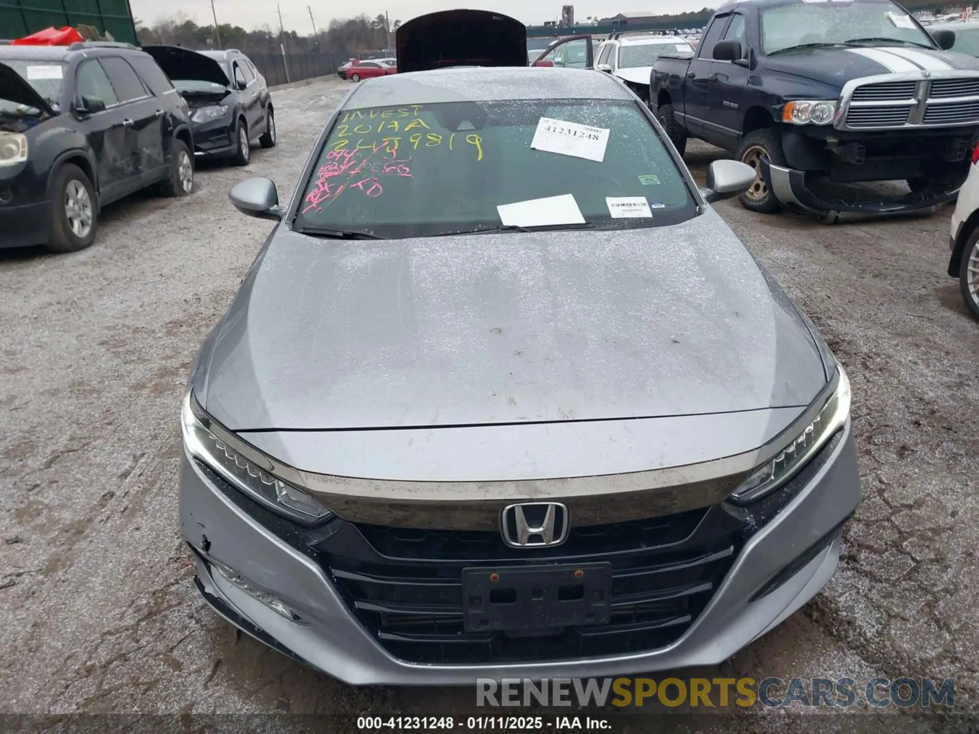 12 Photograph of a damaged car 1HGCV1F34LA087875 HONDA ACCORD 2020