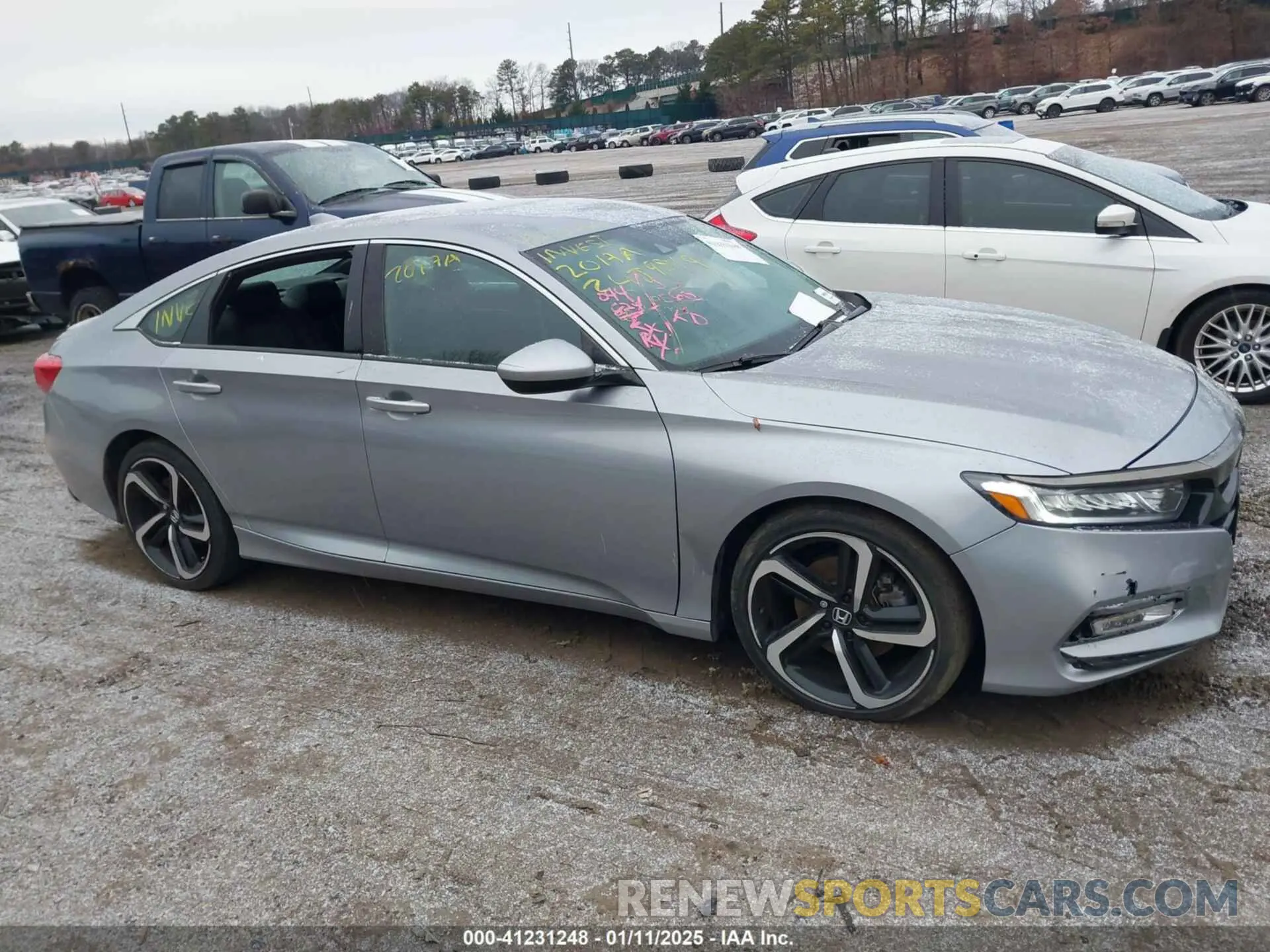 13 Photograph of a damaged car 1HGCV1F34LA087875 HONDA ACCORD 2020
