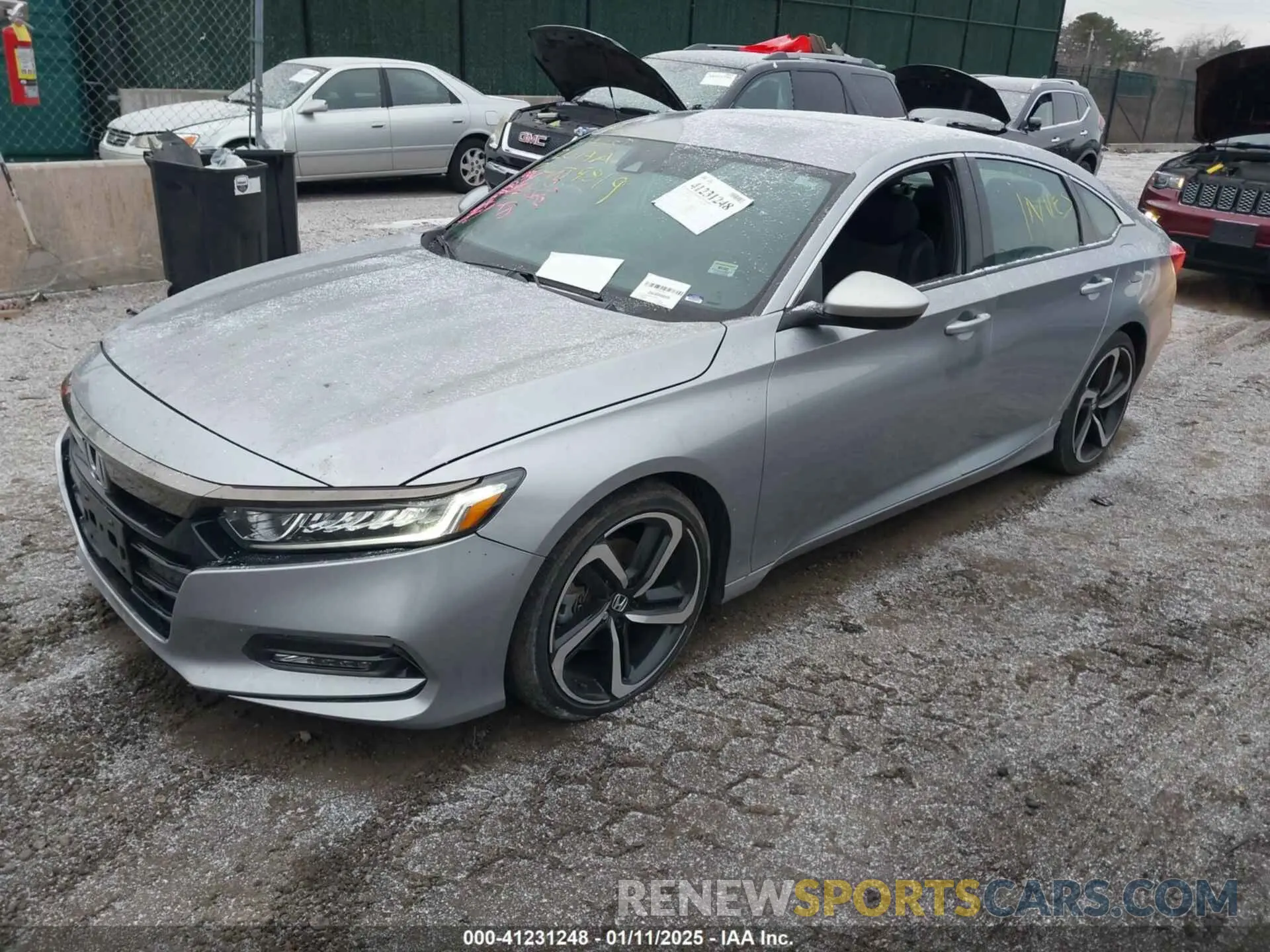 2 Photograph of a damaged car 1HGCV1F34LA087875 HONDA ACCORD 2020