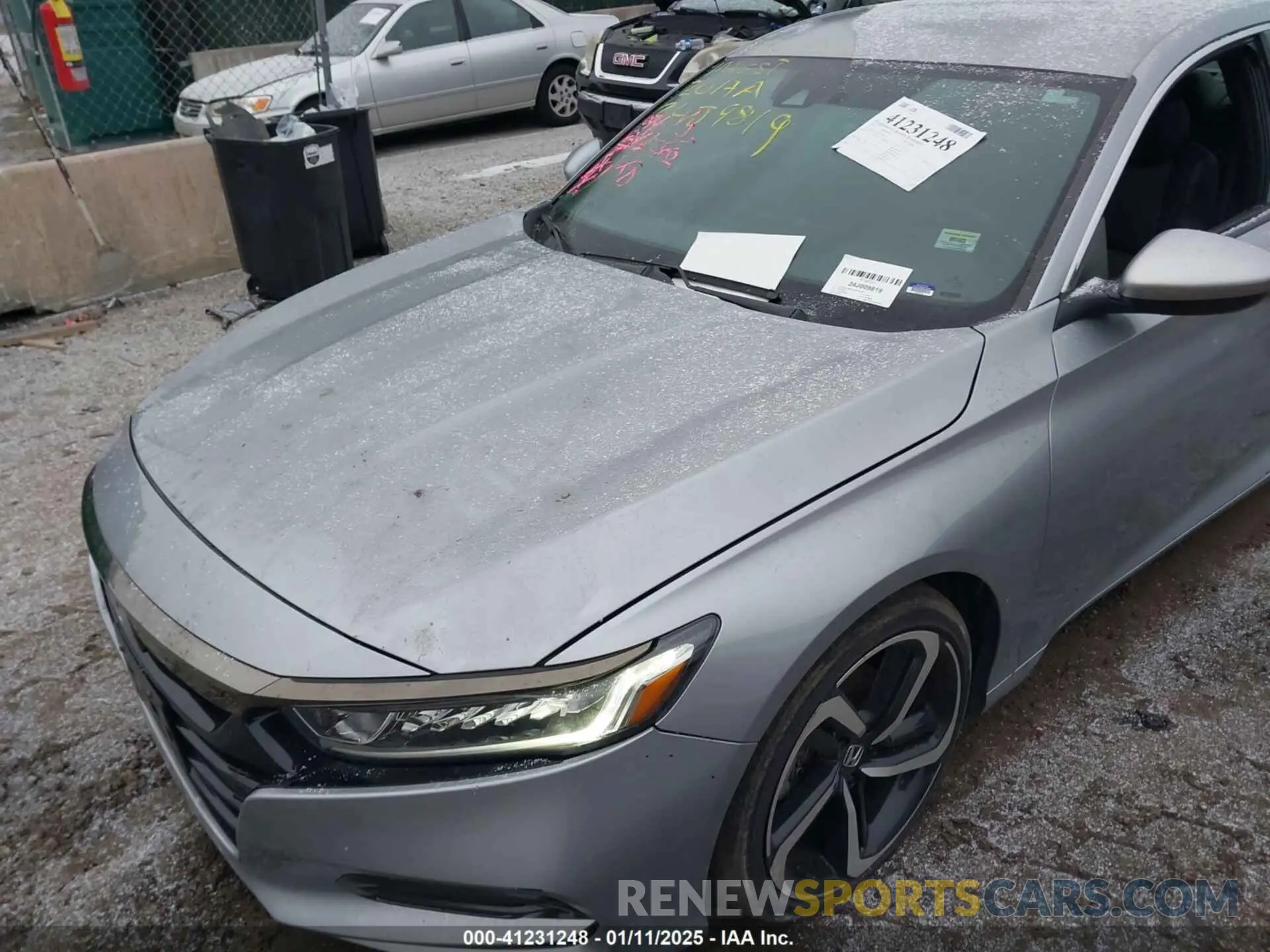 6 Photograph of a damaged car 1HGCV1F34LA087875 HONDA ACCORD 2020