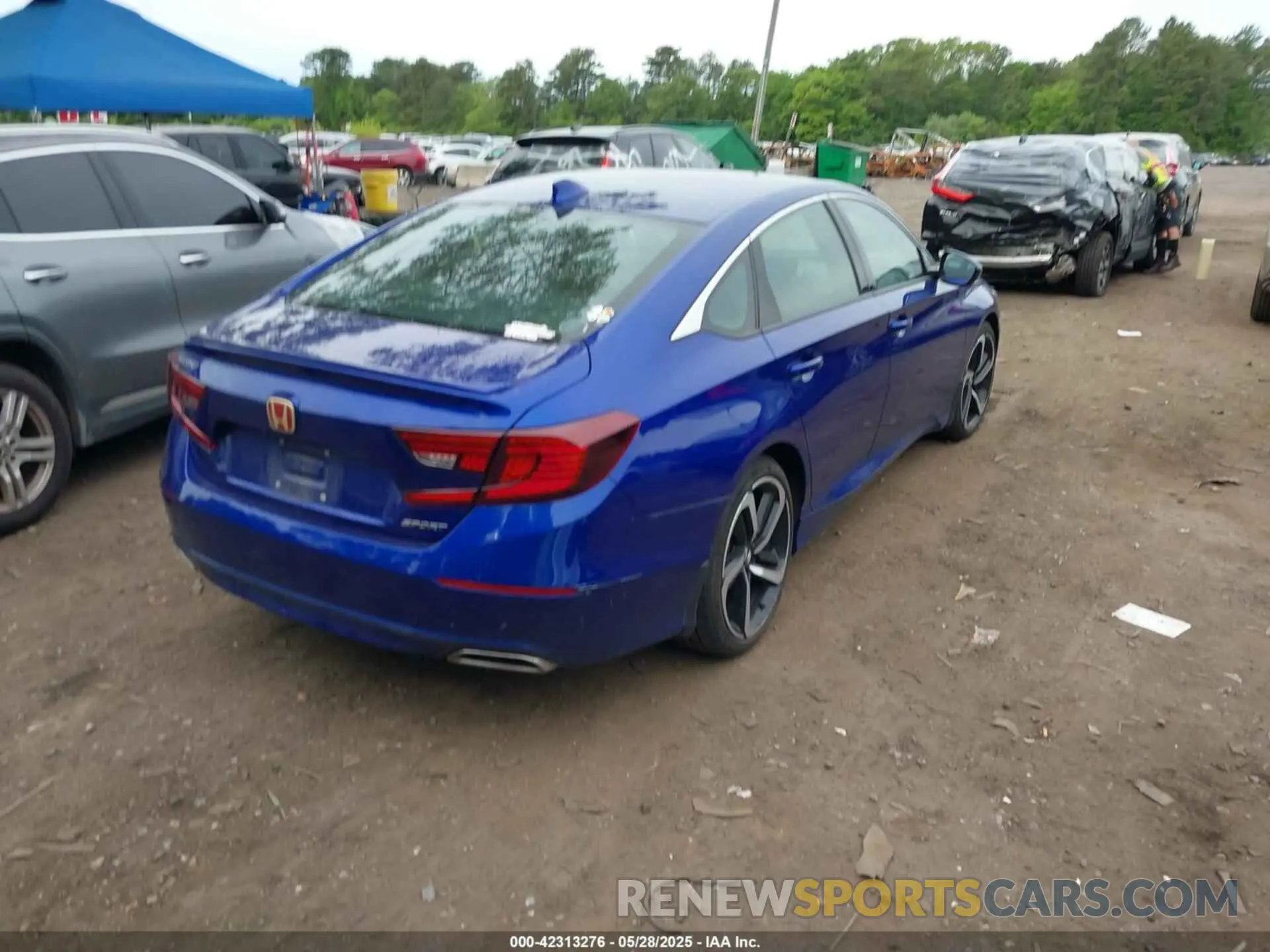 4 Photograph of a damaged car 1HGCV1F34LA106490 HONDA ACCORD 2020