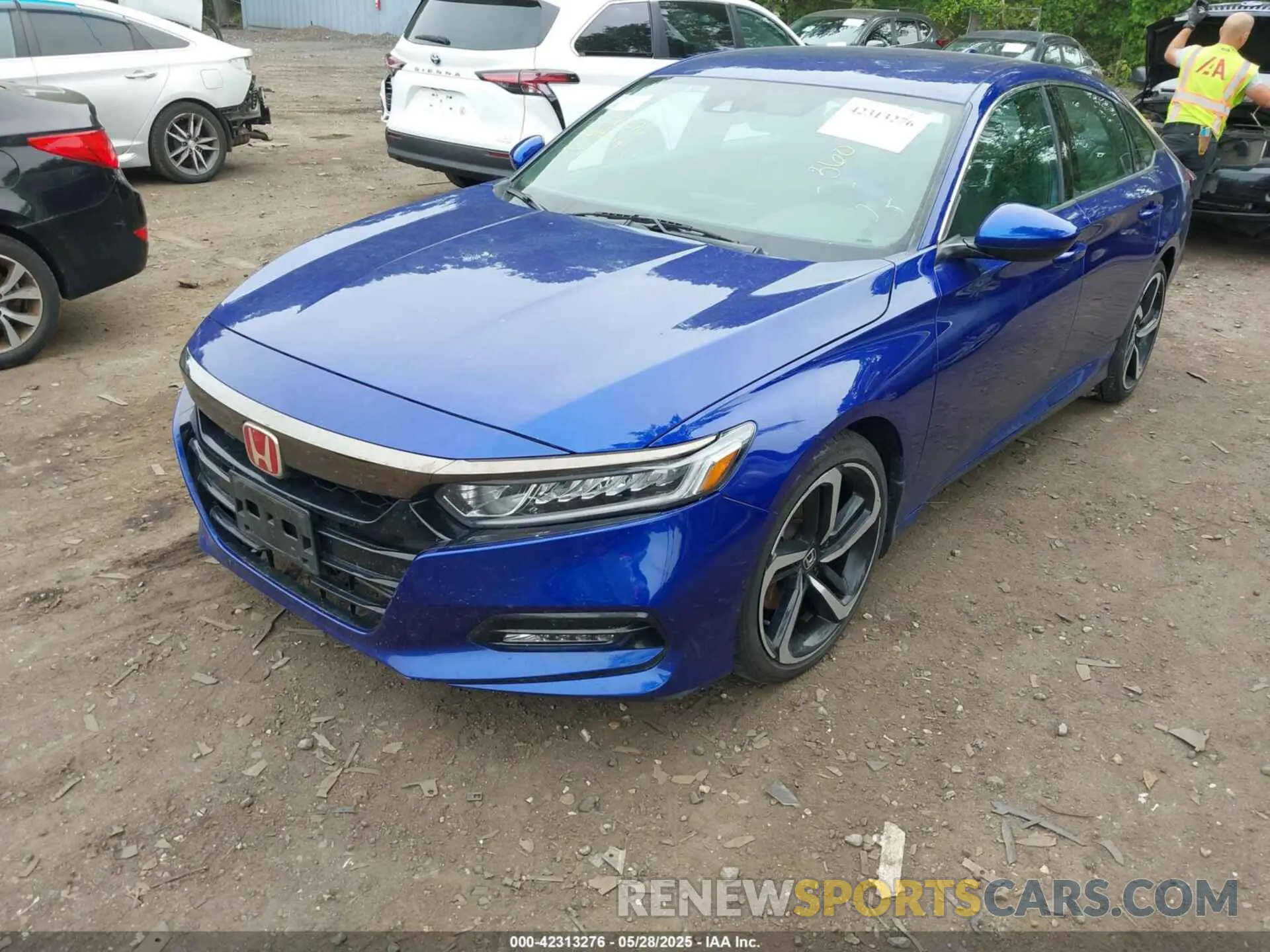 6 Photograph of a damaged car 1HGCV1F34LA106490 HONDA ACCORD 2020
