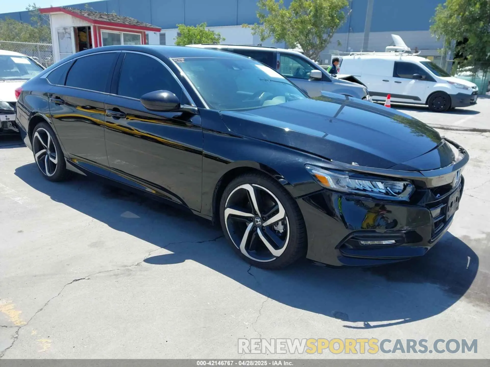 1 Photograph of a damaged car 1HGCV1F34LA129915 HONDA ACCORD 2020