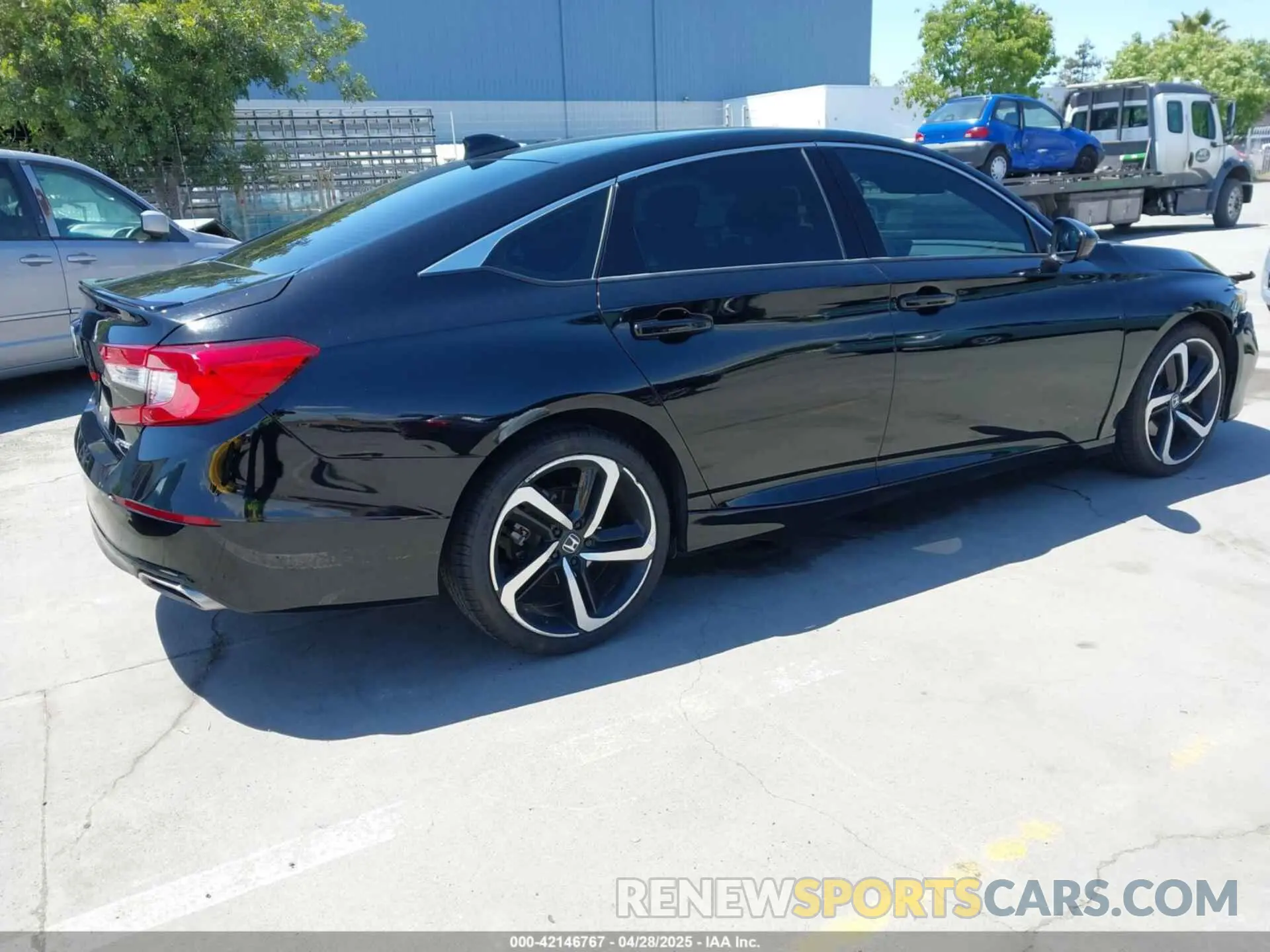4 Photograph of a damaged car 1HGCV1F34LA129915 HONDA ACCORD 2020