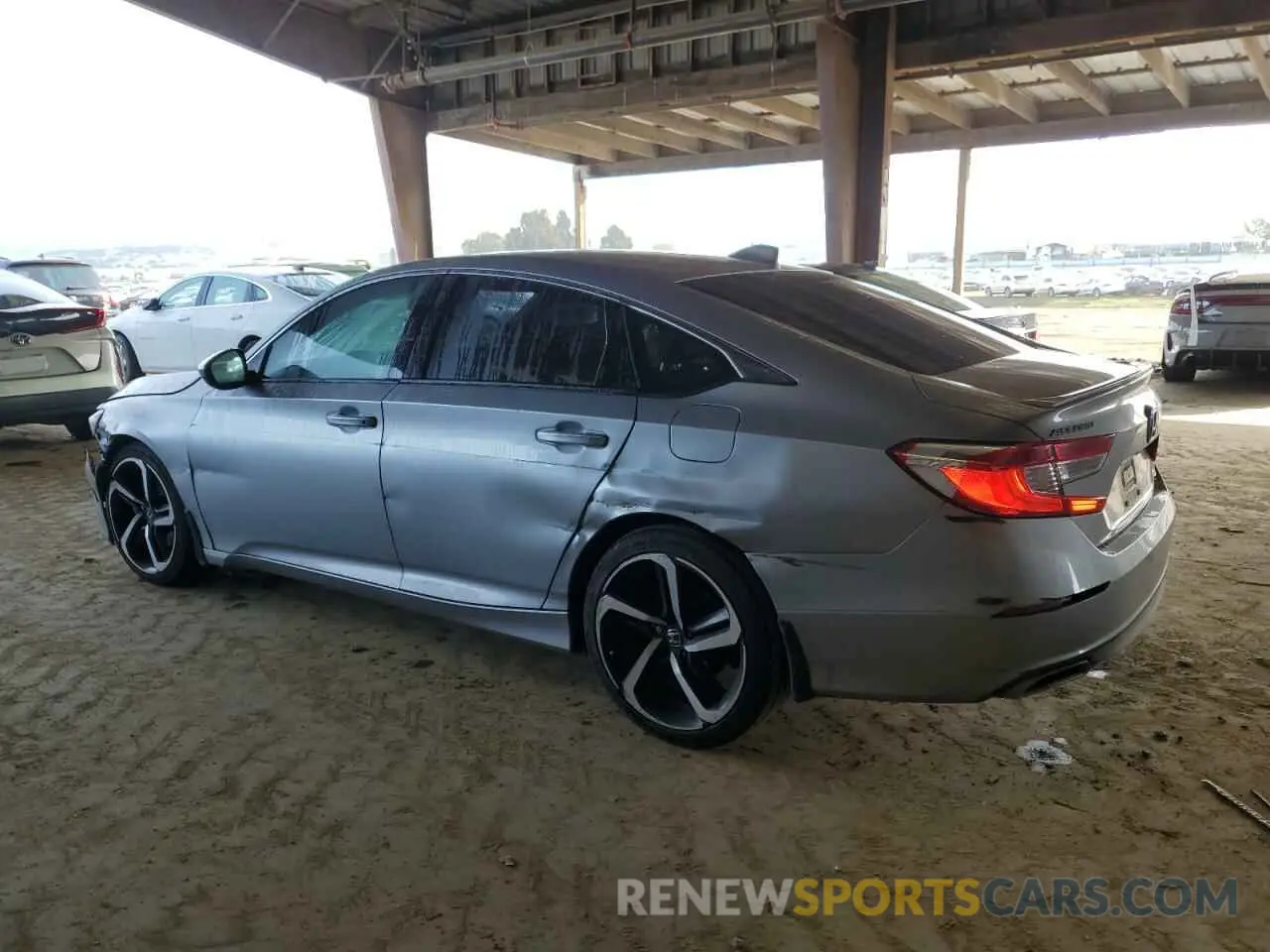 2 Photograph of a damaged car 1HGCV1F34LA131308 HONDA ACCORD 2020