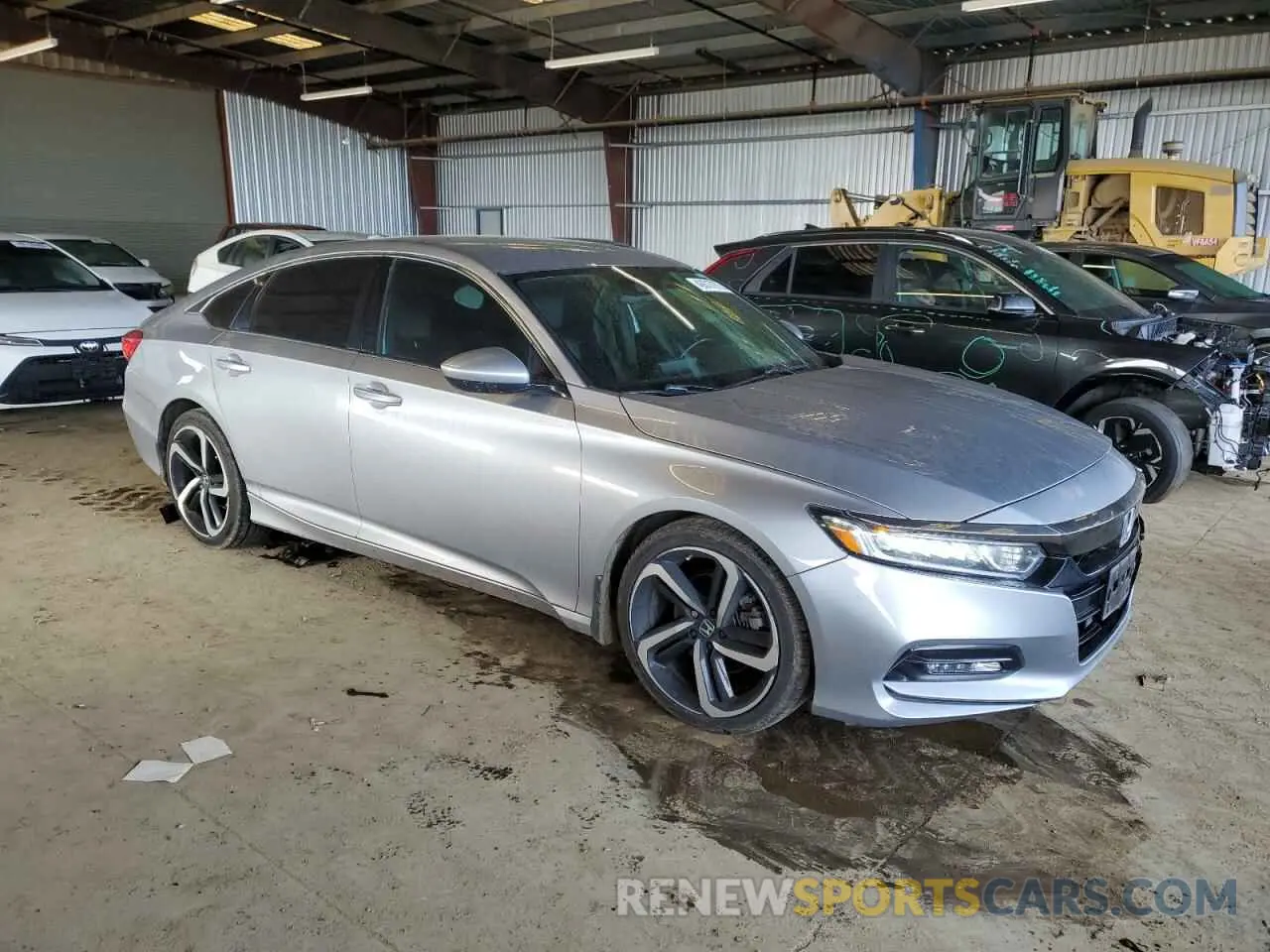 4 Photograph of a damaged car 1HGCV1F34LA131308 HONDA ACCORD 2020