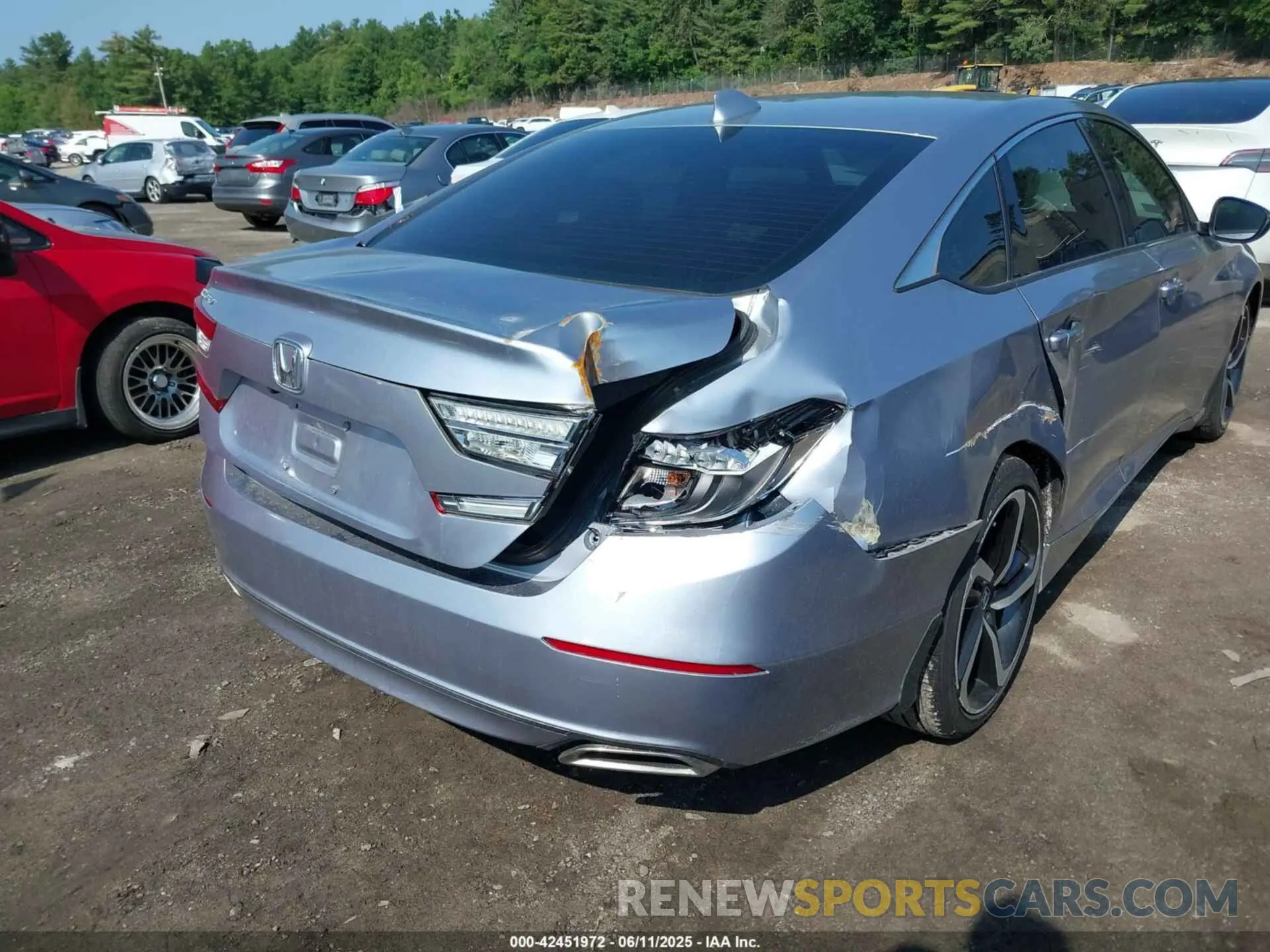 6 Photograph of a damaged car 1HGCV1F34LA144415 HONDA ACCORD 2020