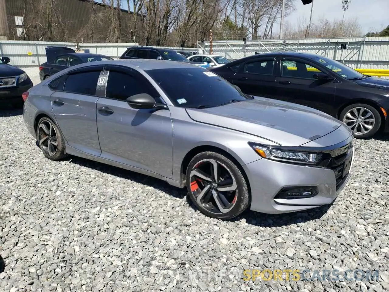 4 Photograph of a damaged car 1HGCV1F34LA144575 HONDA ACCORD 2020